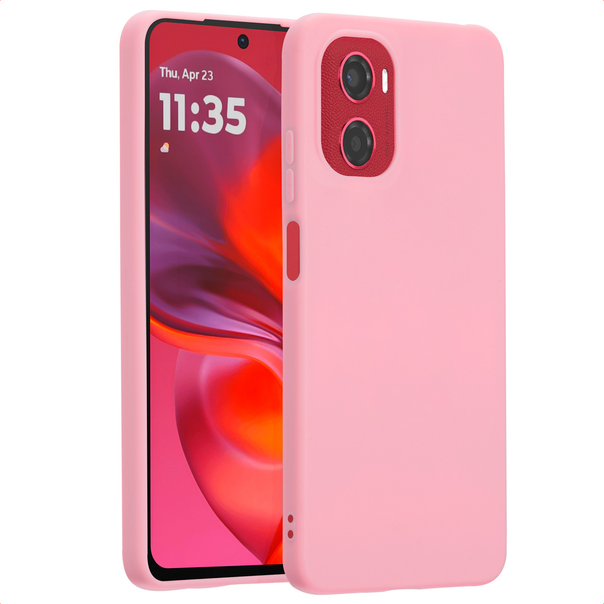 imoshion TPU Color Cover für das Motorola Moto G05 / E15 - Bubblegum Pink