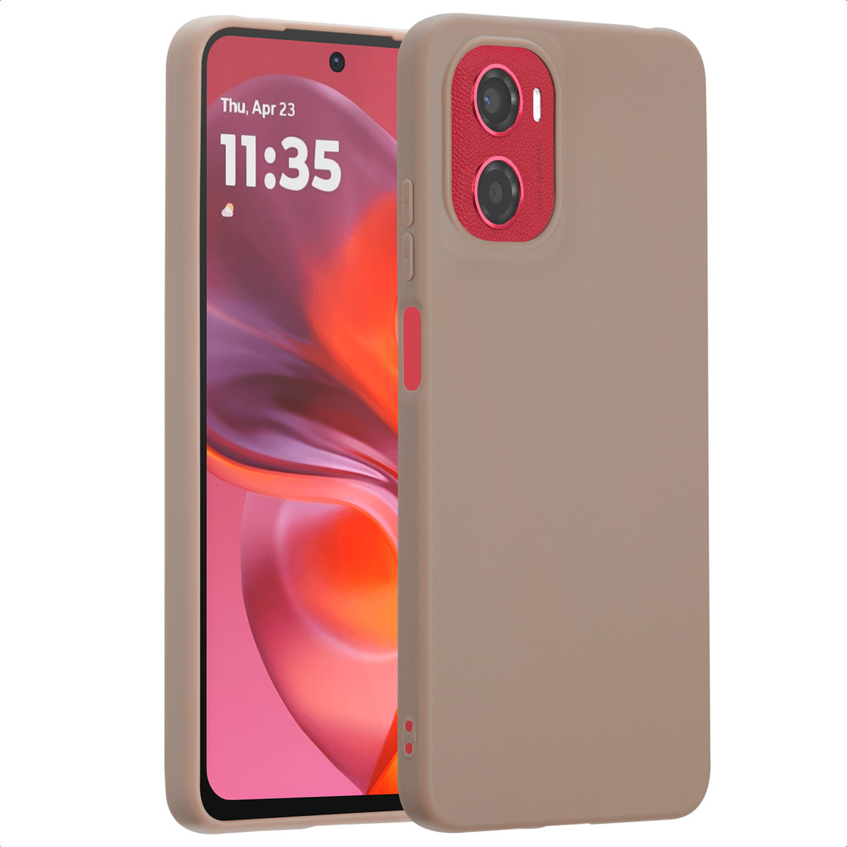 imoshion TPU Color Cover für das Motorola Moto G05 / E15 - Braun