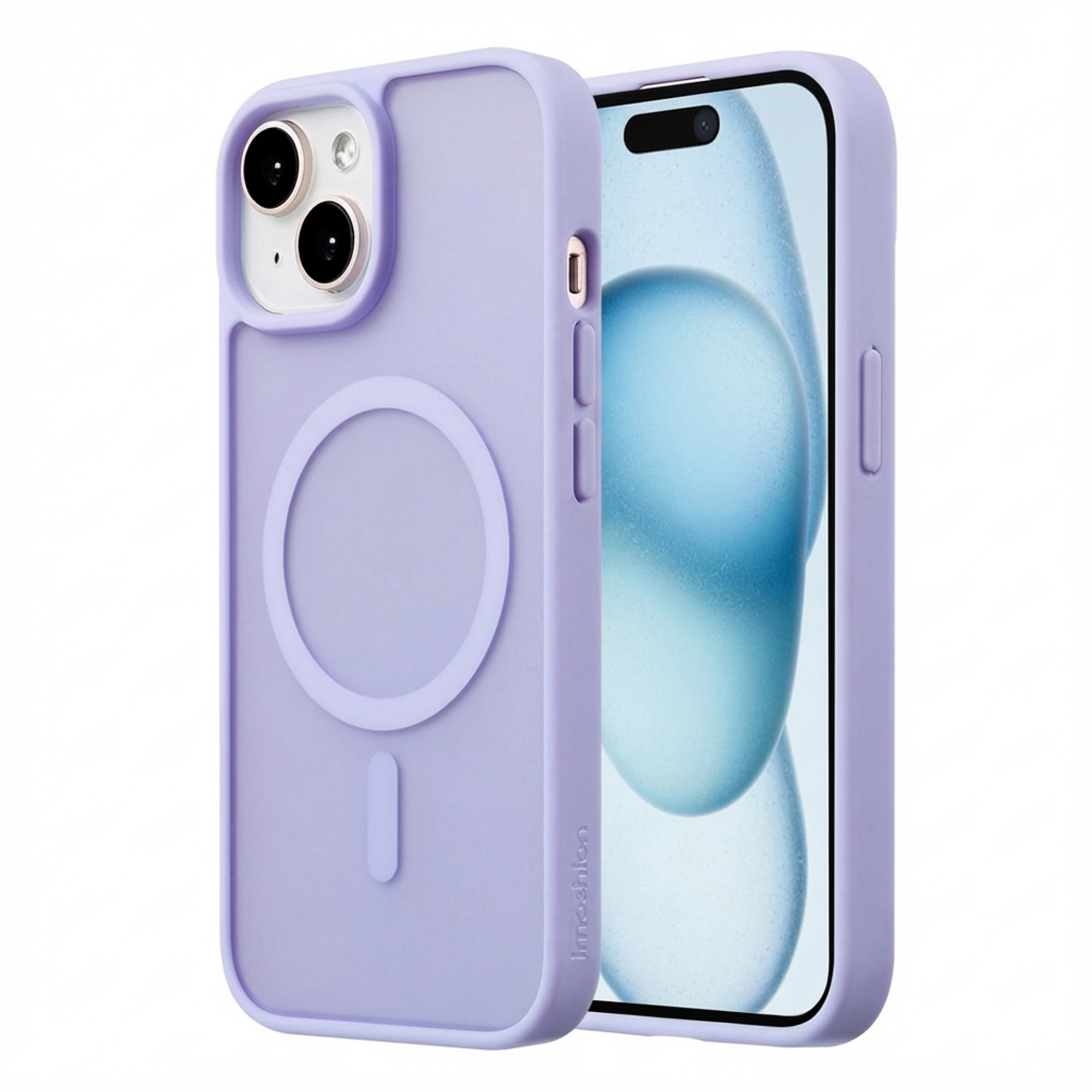 imoshion Color Guard Back Cover mit MagSafe für das Apple iPhone 15 - Lila