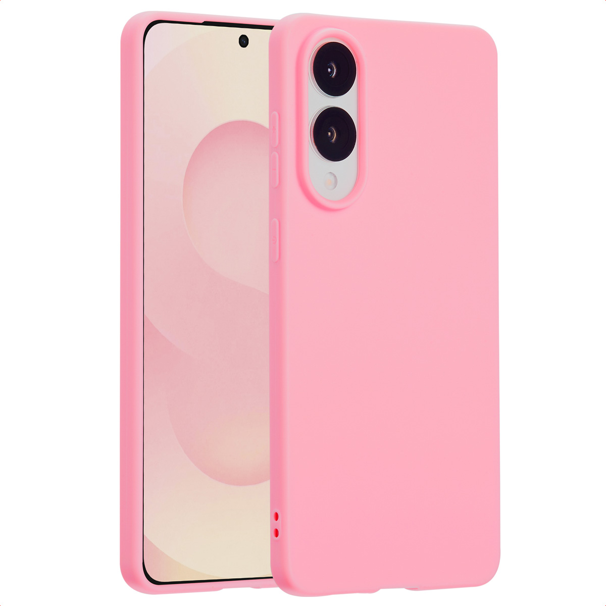 imoshion TPU Color Cover für das Samsung Galaxy S25 Edge - Bubblegum Pink