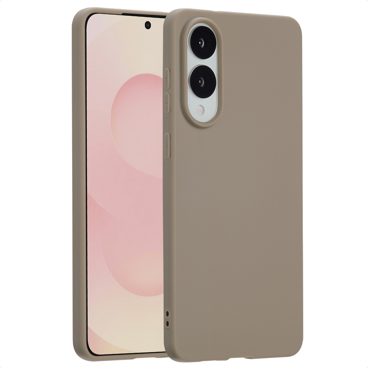 imoshion TPU Color Cover für das Samsung Galaxy S25 Edge - Braun