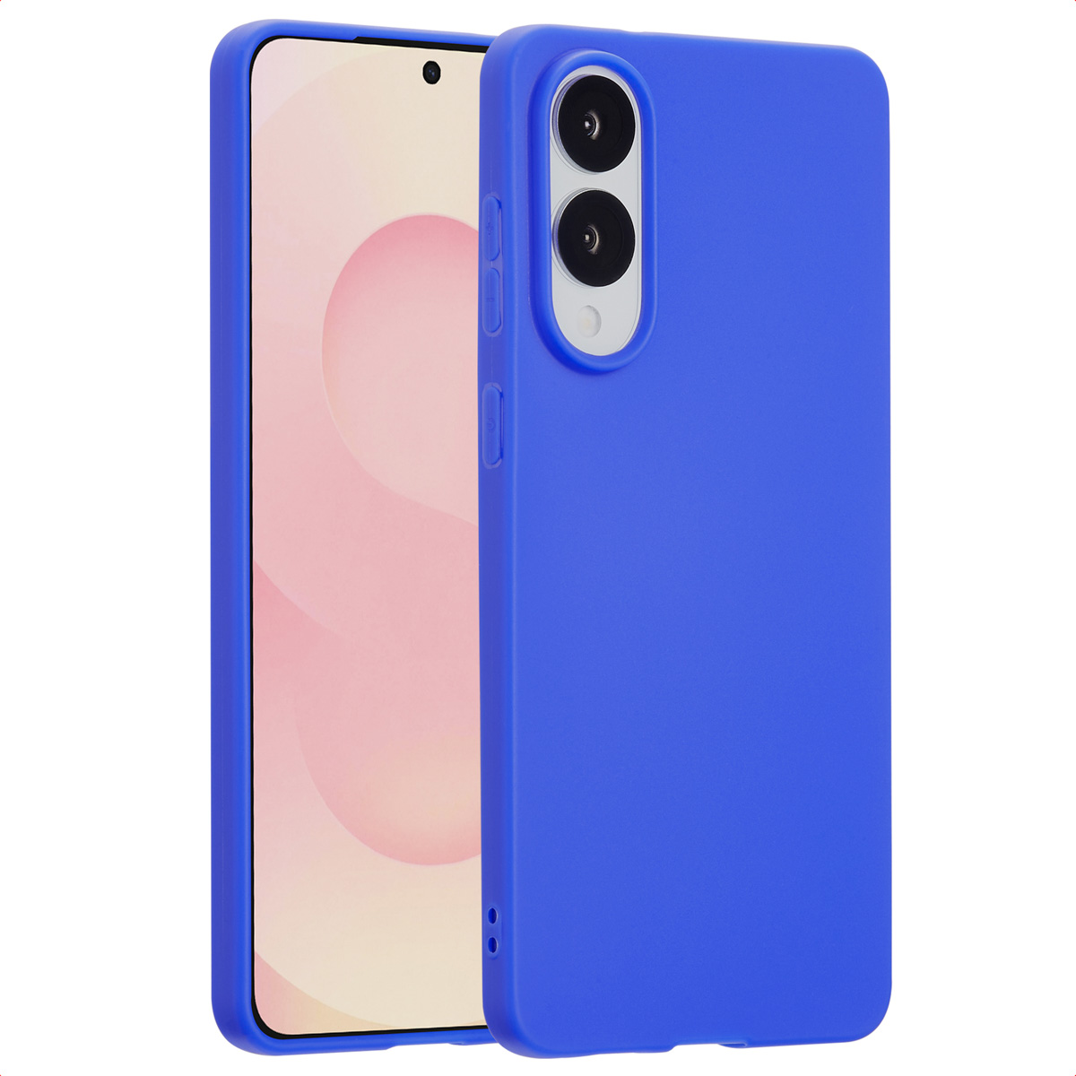 imoshion TPU Color Cover für das Samsung Galaxy S25 Edge - Cobalt Blue
