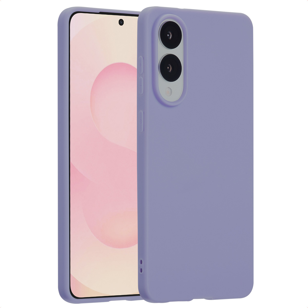 imoshion TPU Color Cover für das Samsung Galaxy S25 Edge - Tropical Violet