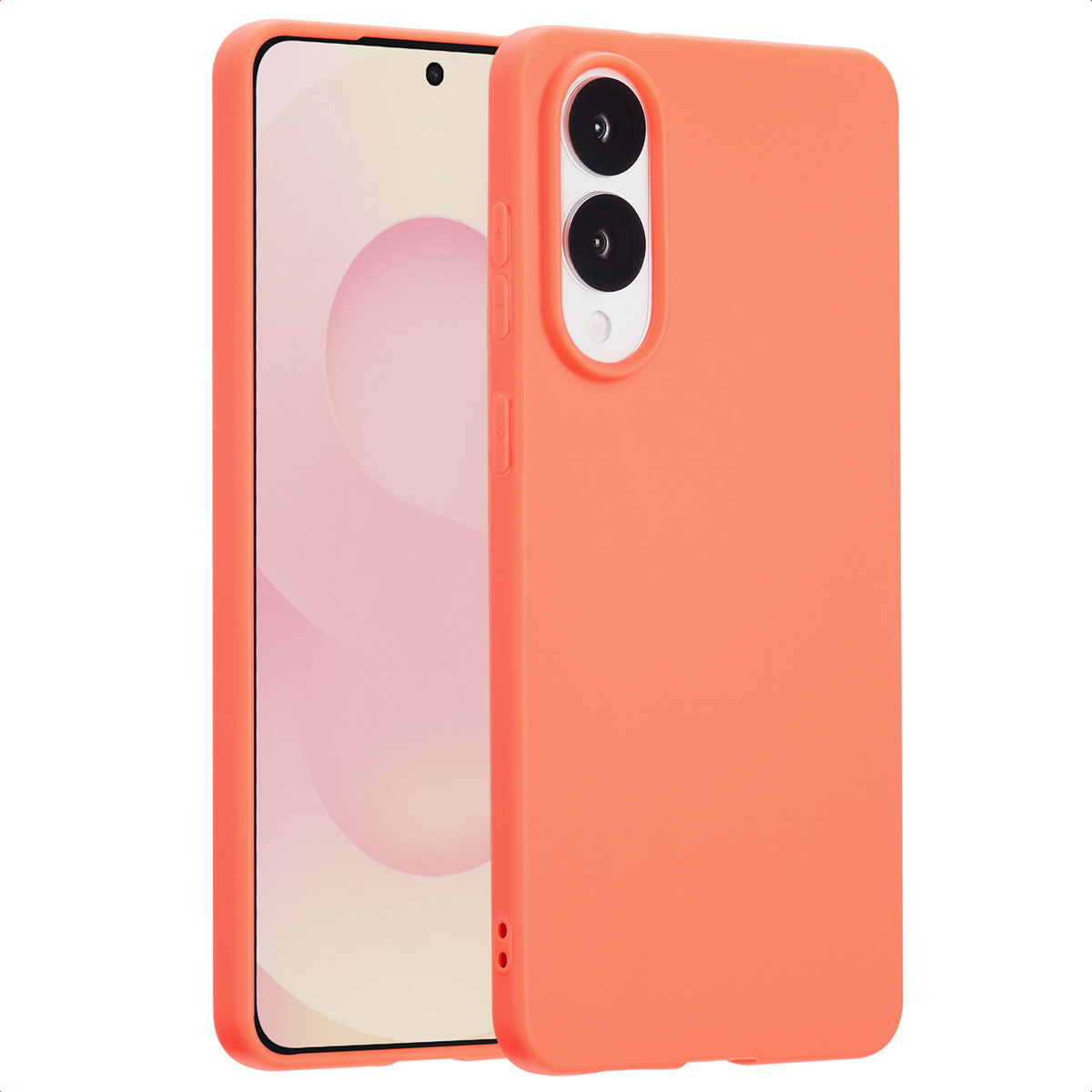 imoshion TPU Color Cover für das Samsung Galaxy S25 Edge - Apricot Crush Orange
