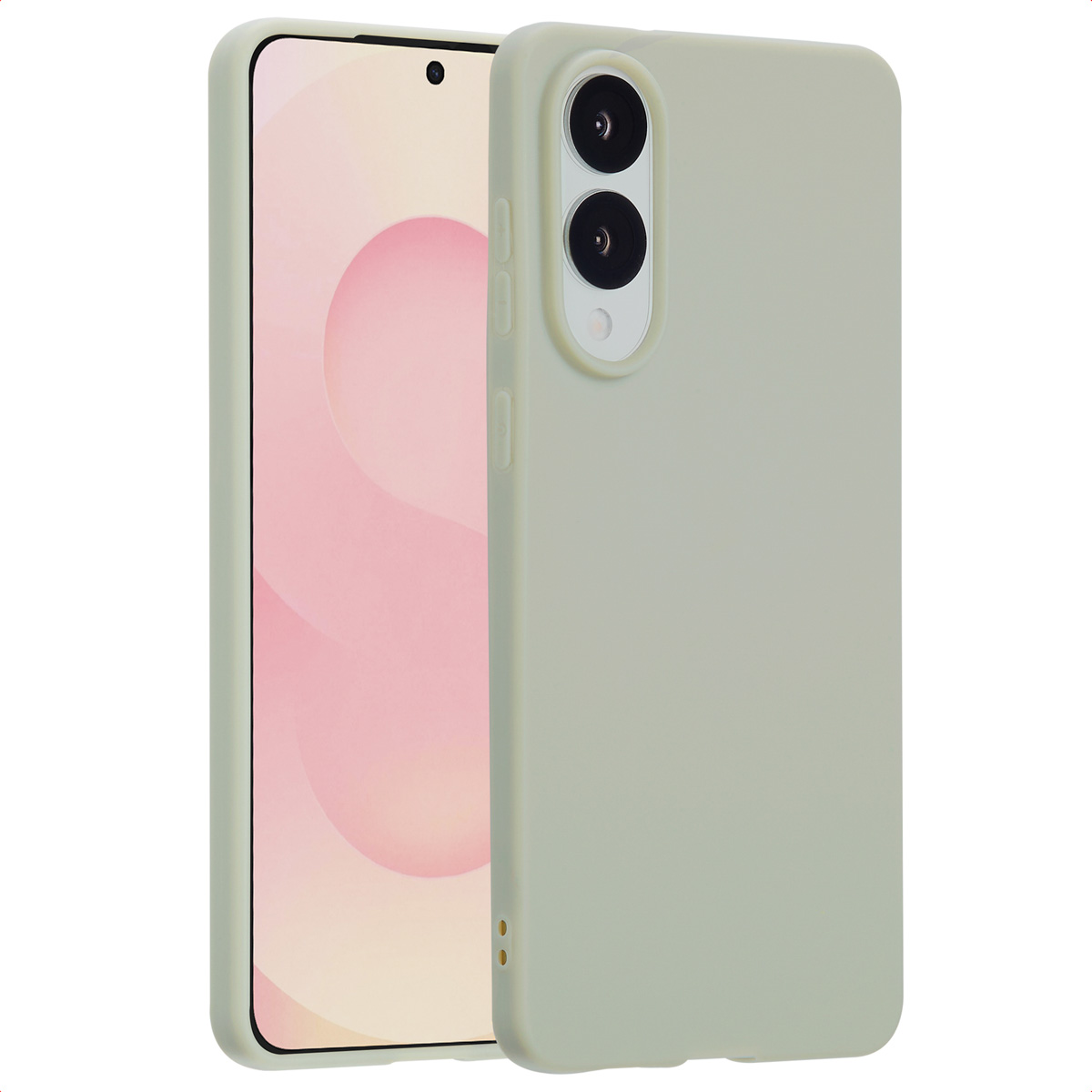 imoshion TPU Color Cover für das Samsung Galaxy S25 Edge - Grau