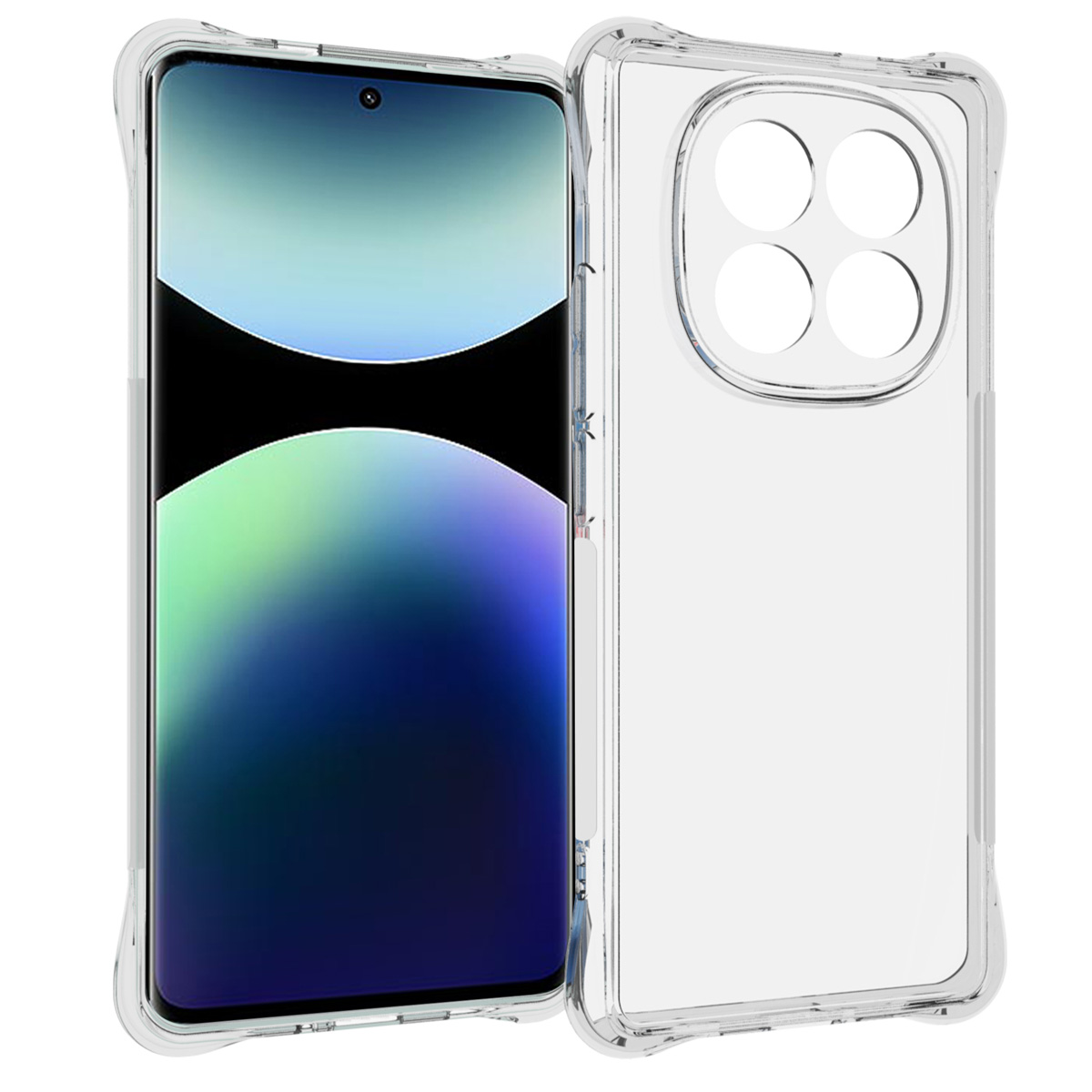 imoshion Shockproof Case für das Xiaomi Redmi Note 14 Pro Plus (5G) - Transparent