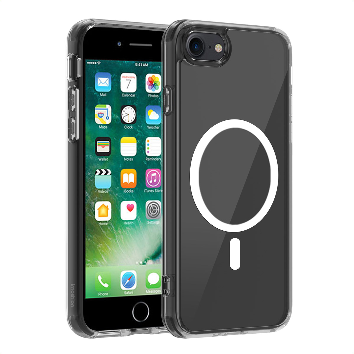 imoshion Protective Back Cover mit MagSafe für das Apple iPhone SE (2022 / 2020) / 8 / 7 - Transparent
