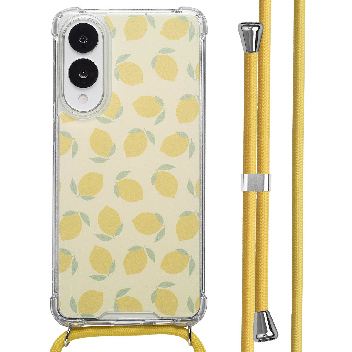 imoshion Design Hülle mit Band für das Samsung Galaxy S25 Edge - Citrus Dream