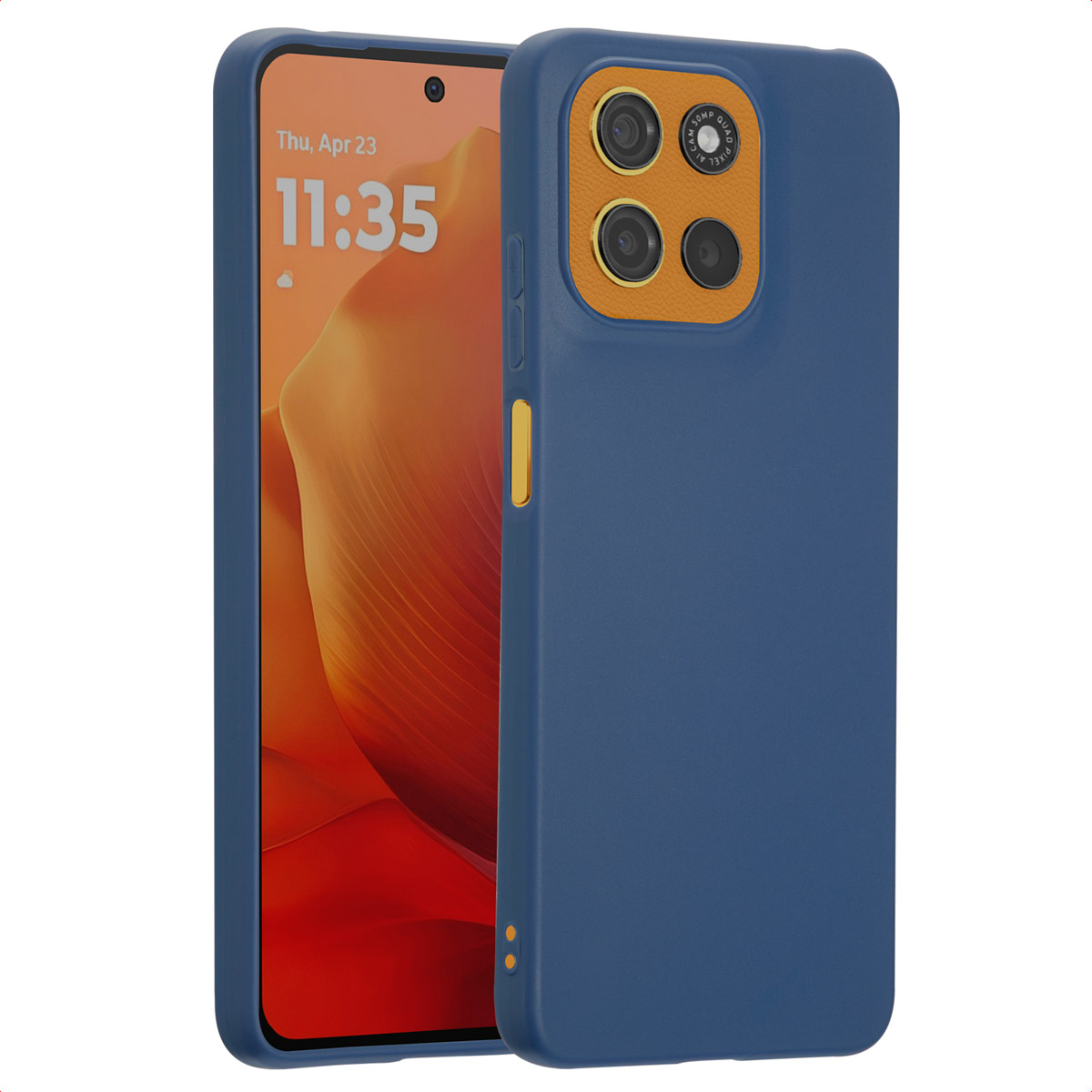 imoshion TPU Color Cover für das Motorola Moto G15 / G15 Power - Dunkelblau