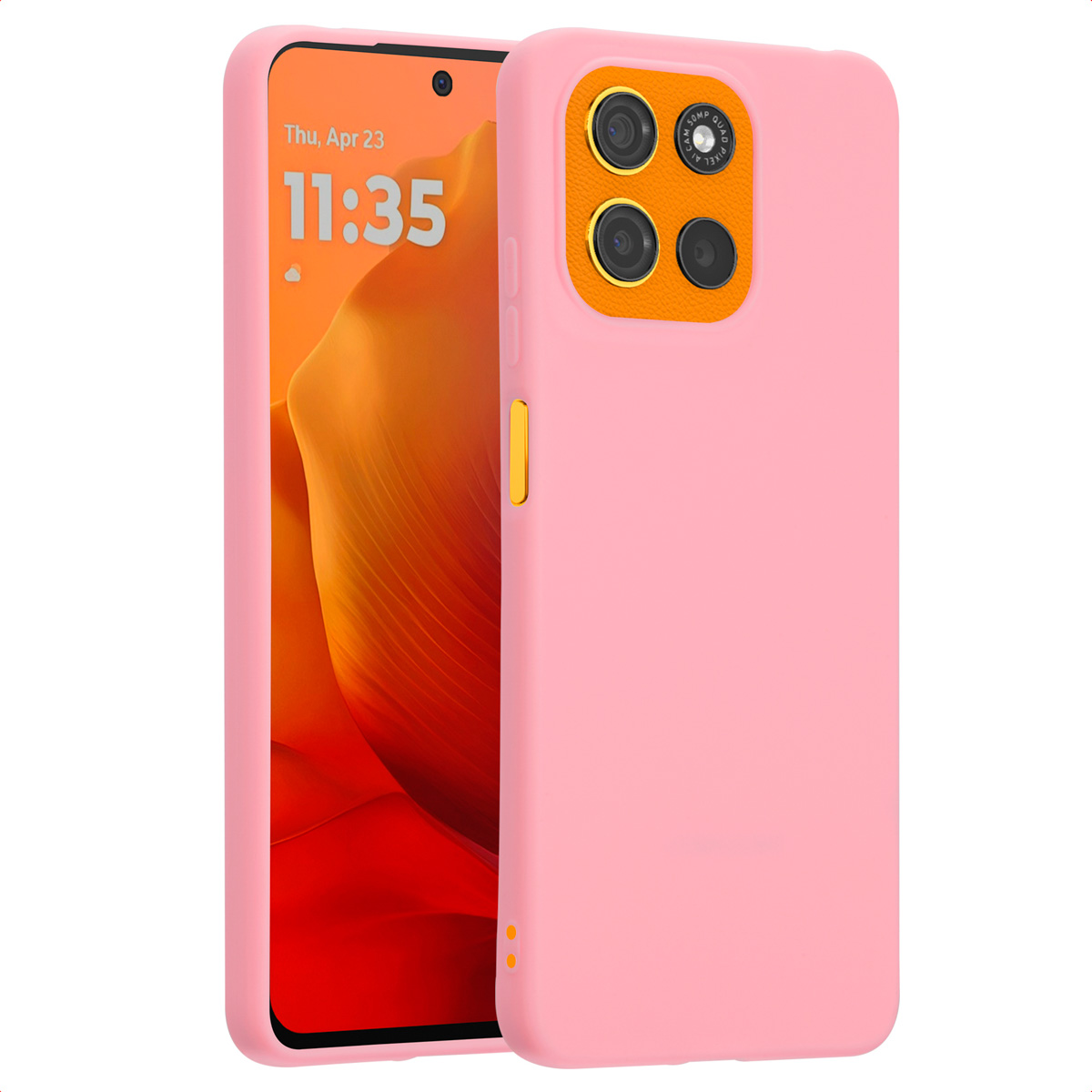 imoshion TPU Color Cover für das Motorola Moto G15 / G15 Power - Bubblegum Pink