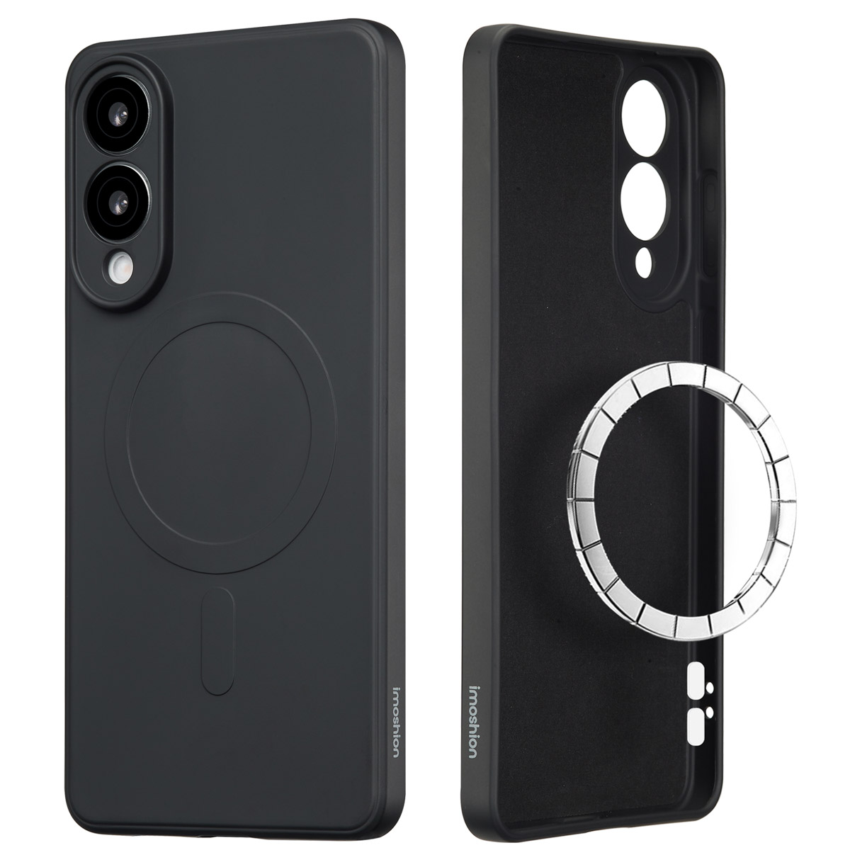 imoshion Color Back Cover mit MagSafe für das Samsung Galaxy S25 Edge - Schwarz