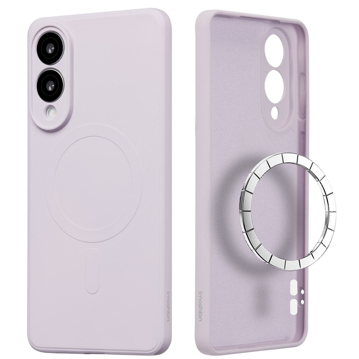 imoshion Color Back Cover mit MagSafe für das Samsung Galaxy S25 Edge - Violett