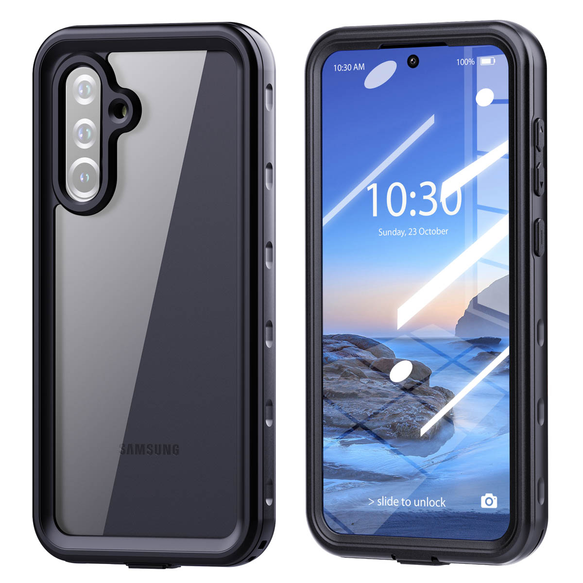 Redpepper Dot Waterproof Case für das Samsung Galaxy A56 - Schwarz