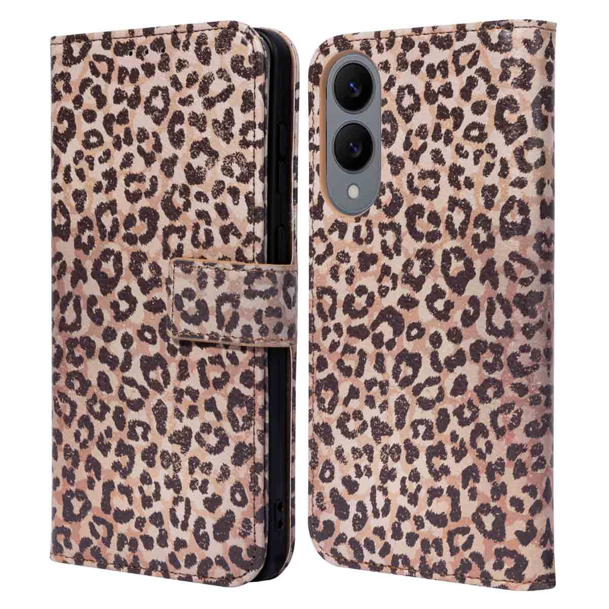 imoshion Design Klapphülle für das Samsung Galaxy S25 Edge - Leopard Mood