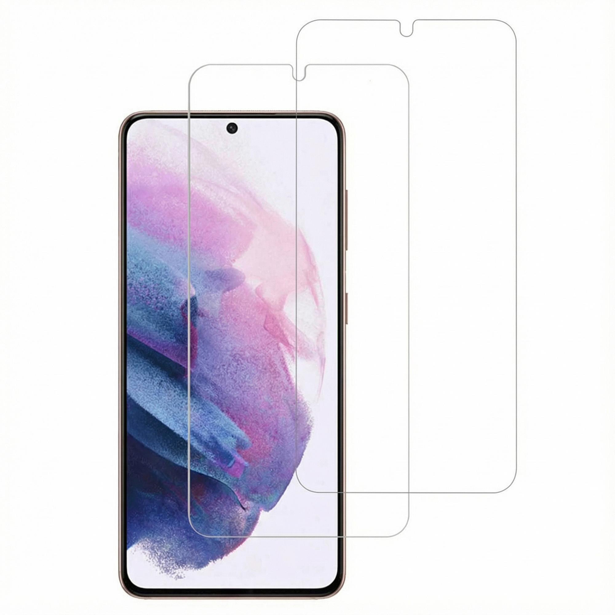 Accezz Displayschutz 2er-pack aus gehärtetem Glas für das Samsung Galaxy S22 Plus / S23 Plus