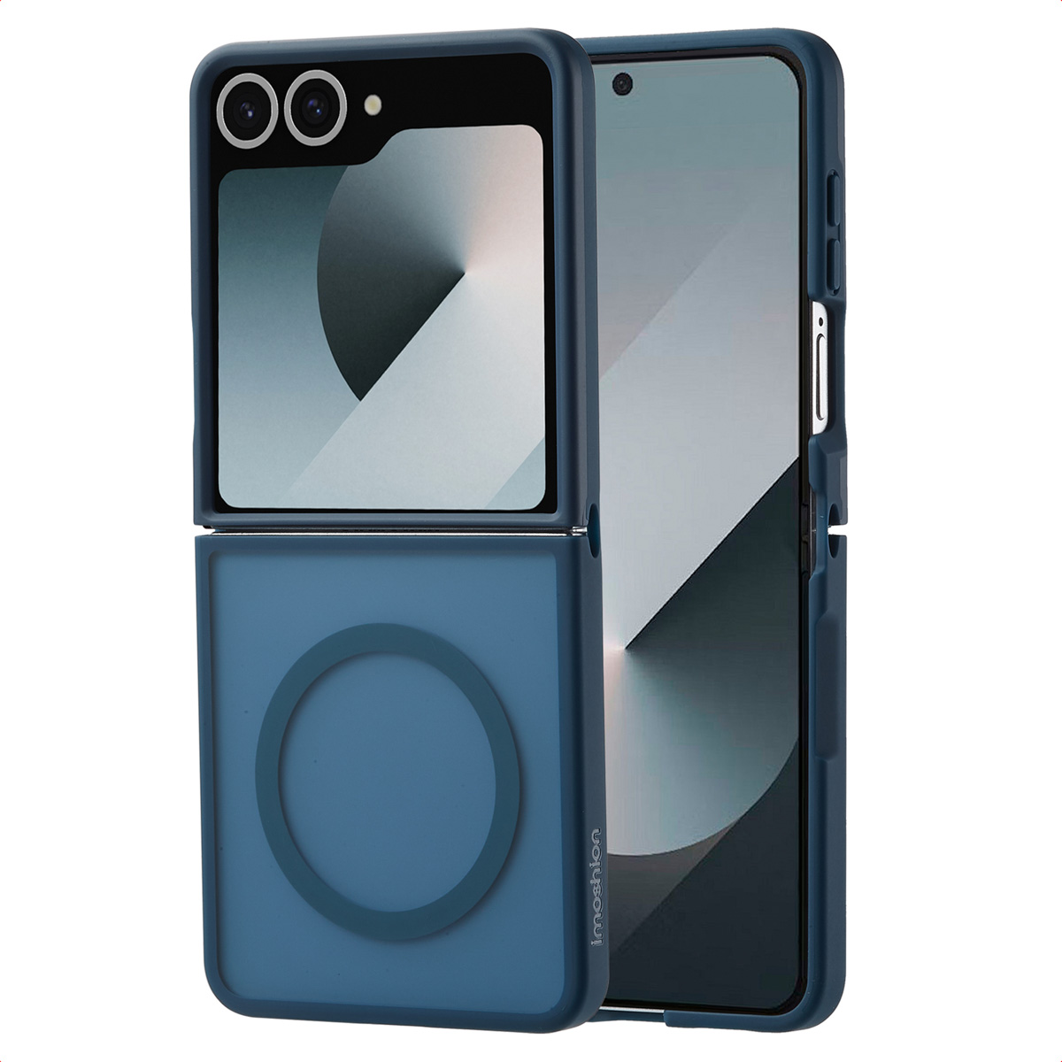 imoshion Color Guard Back Cover mit MagSafe für das Samsung Galaxy Z Flip 7 - Dunkelblau