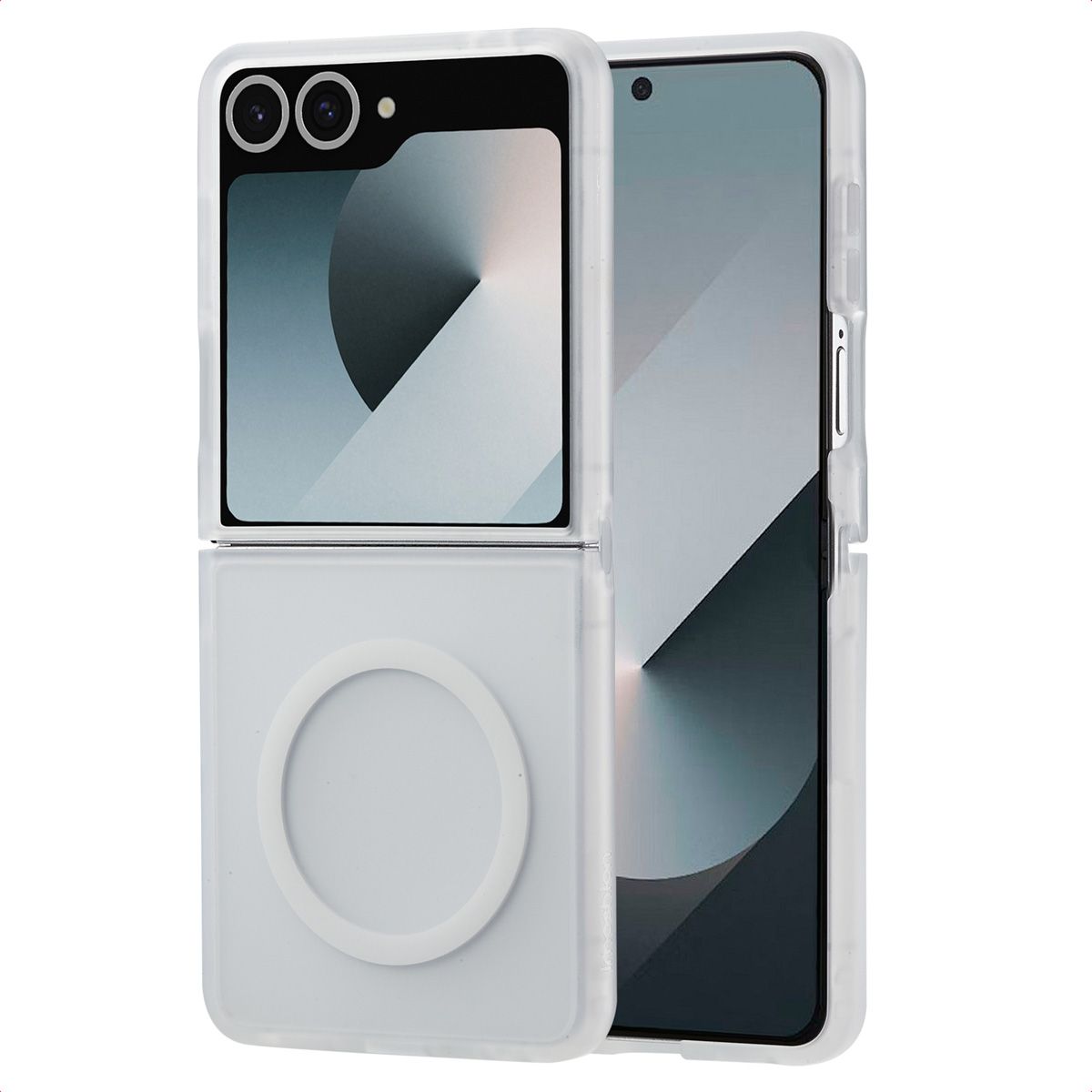 imoshion Color Guard Back Cover mit MagSafe für das Samsung Galaxy Z Flip 7 - Weiß