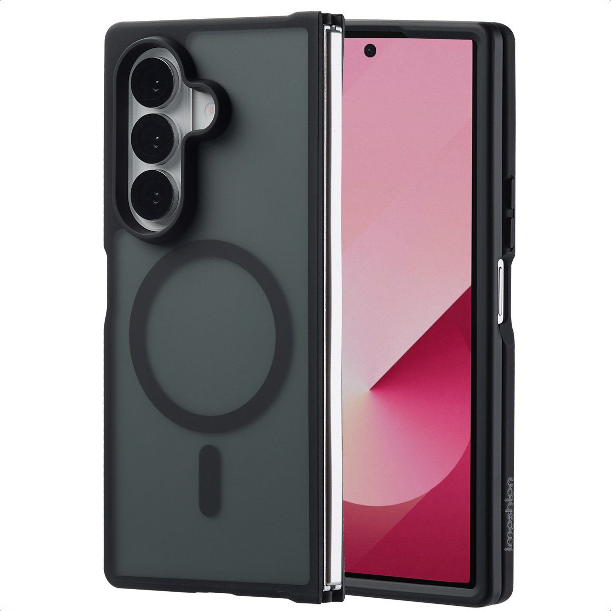 imoshion Color Guard Back Cover mit MagSafe für das Samsung Galaxy Fold 7 - Schwarz