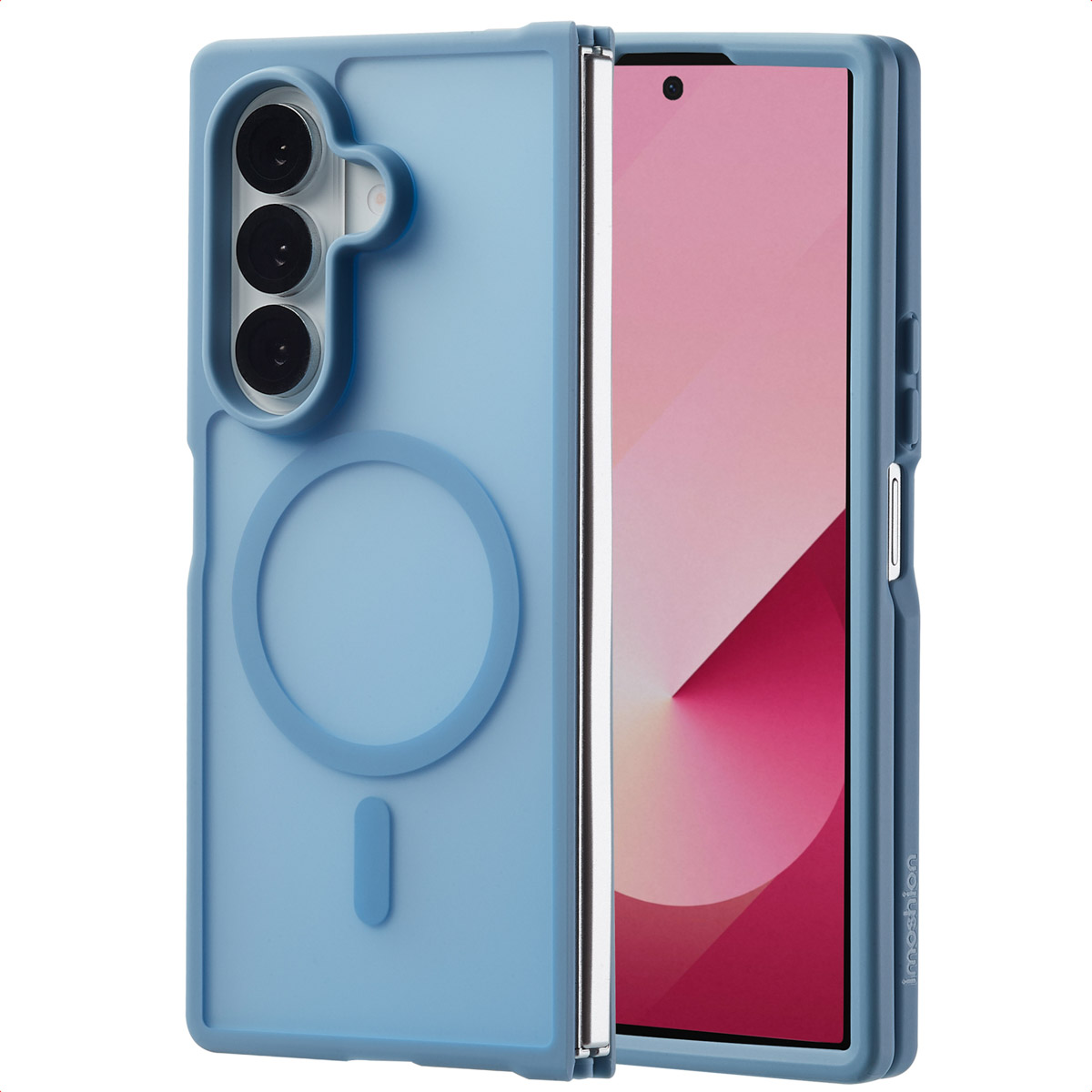 imoshion Color Guard Back Cover mit MagSafe für das Samsung Galaxy Fold 7 - Hellblau