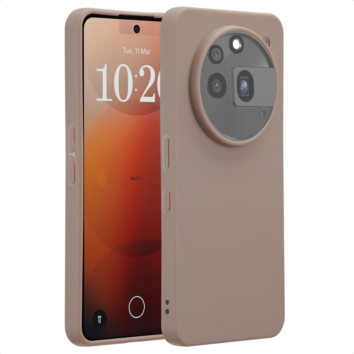 imoshion TPU Color Cover für das Nothing Phone (3a) Pro - Braun