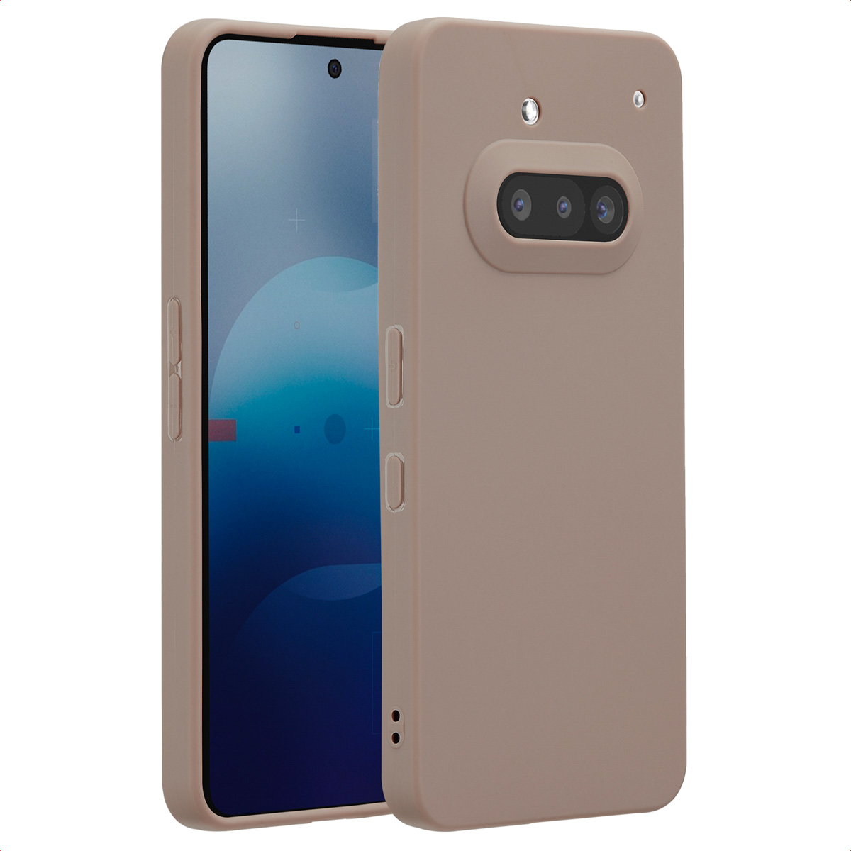 imoshion TPU Color Cover für das Nothing Phone (3a) - Braun