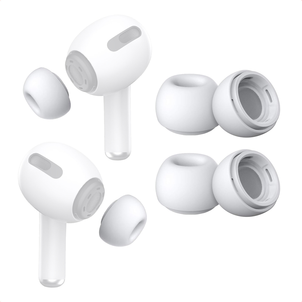 imoshion Silikontips 2-pack für das Apple AirPods Pro 1 / 2 - M