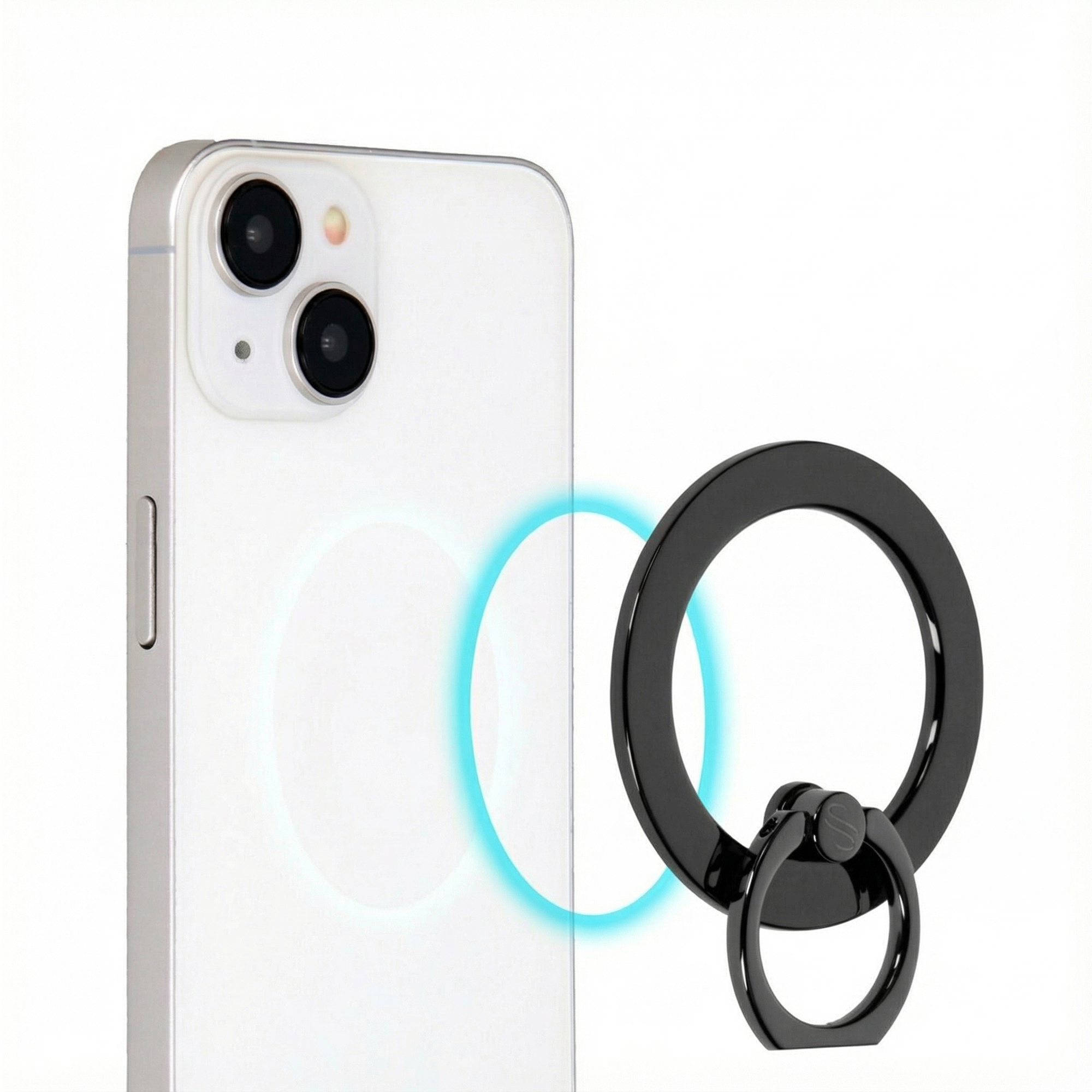 Selencia Handyringe MagSafe - Schwarz