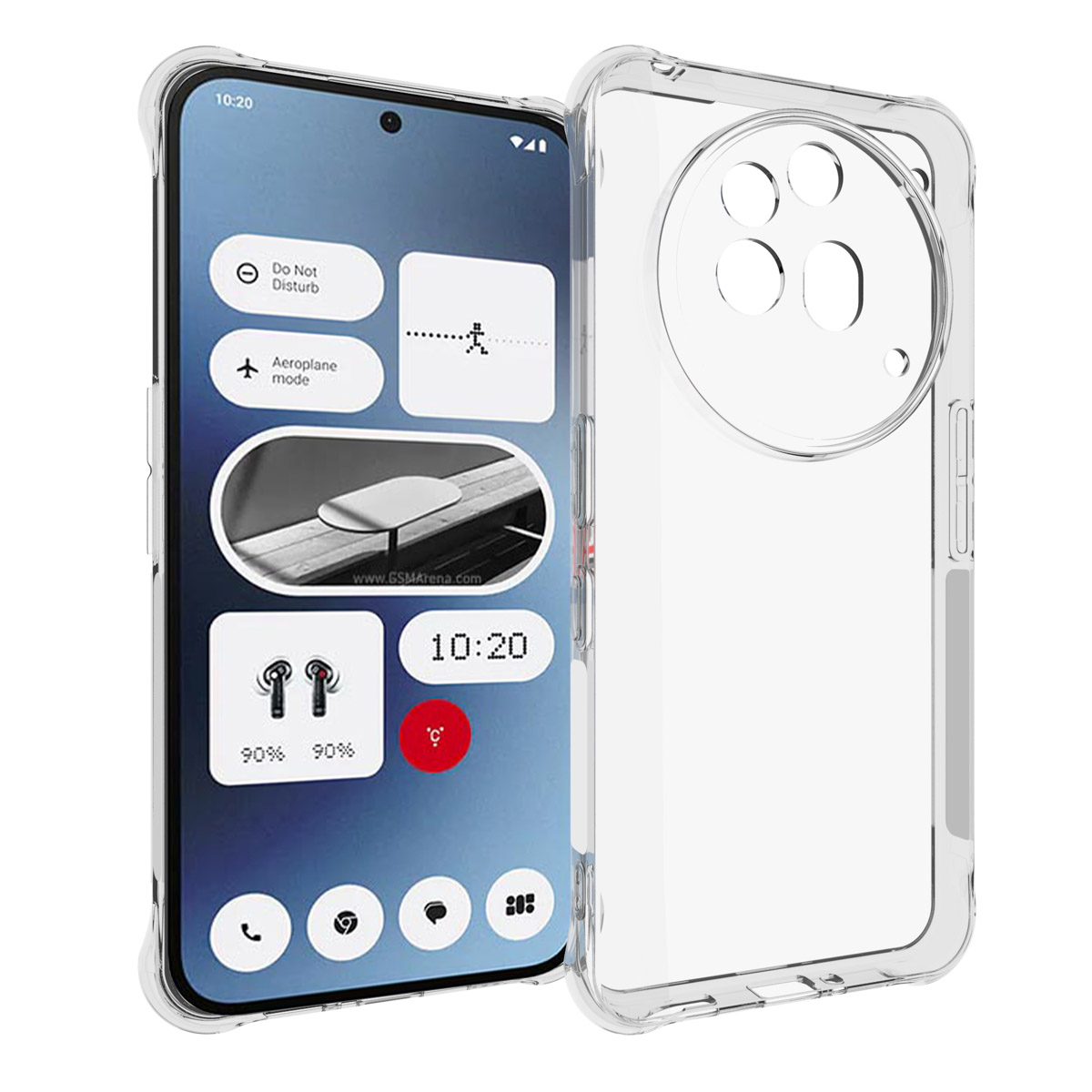 imoshion Shockproof Case für das Nothing Phone (3a) Pro - Transparent