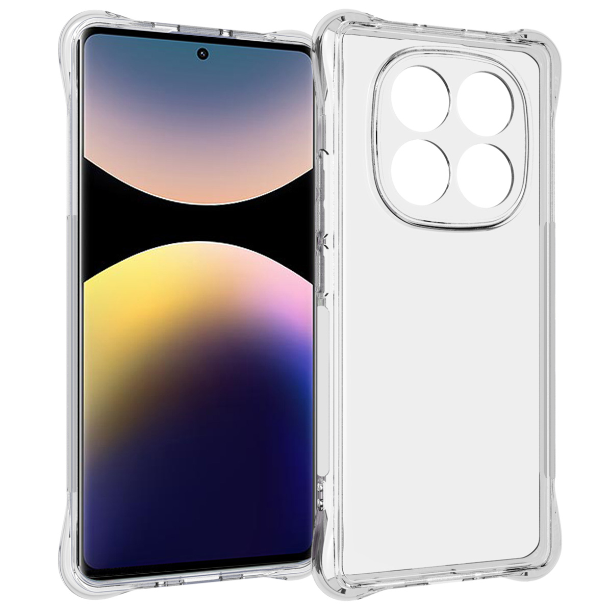 imoshion Shockproof Case für das Xiaomi Redmi Note 14 Pro (4G) - Transparent