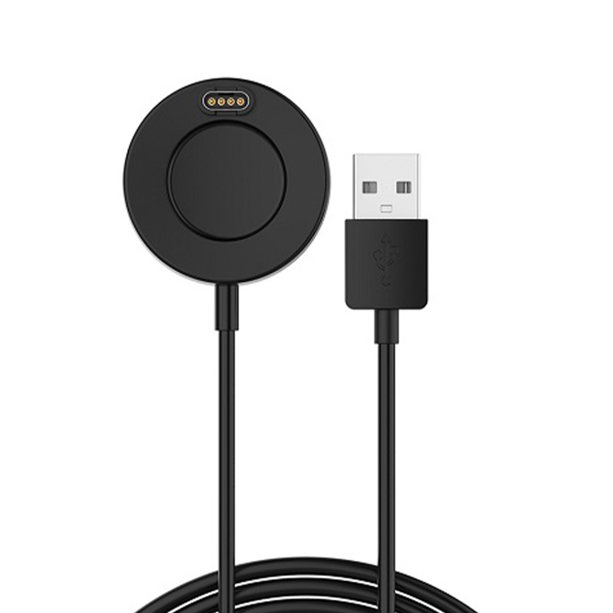 imoshion Ladestation für die Garmin Smartwatch | USB-A-Ladekabel - 1 Meter - Schwarz
