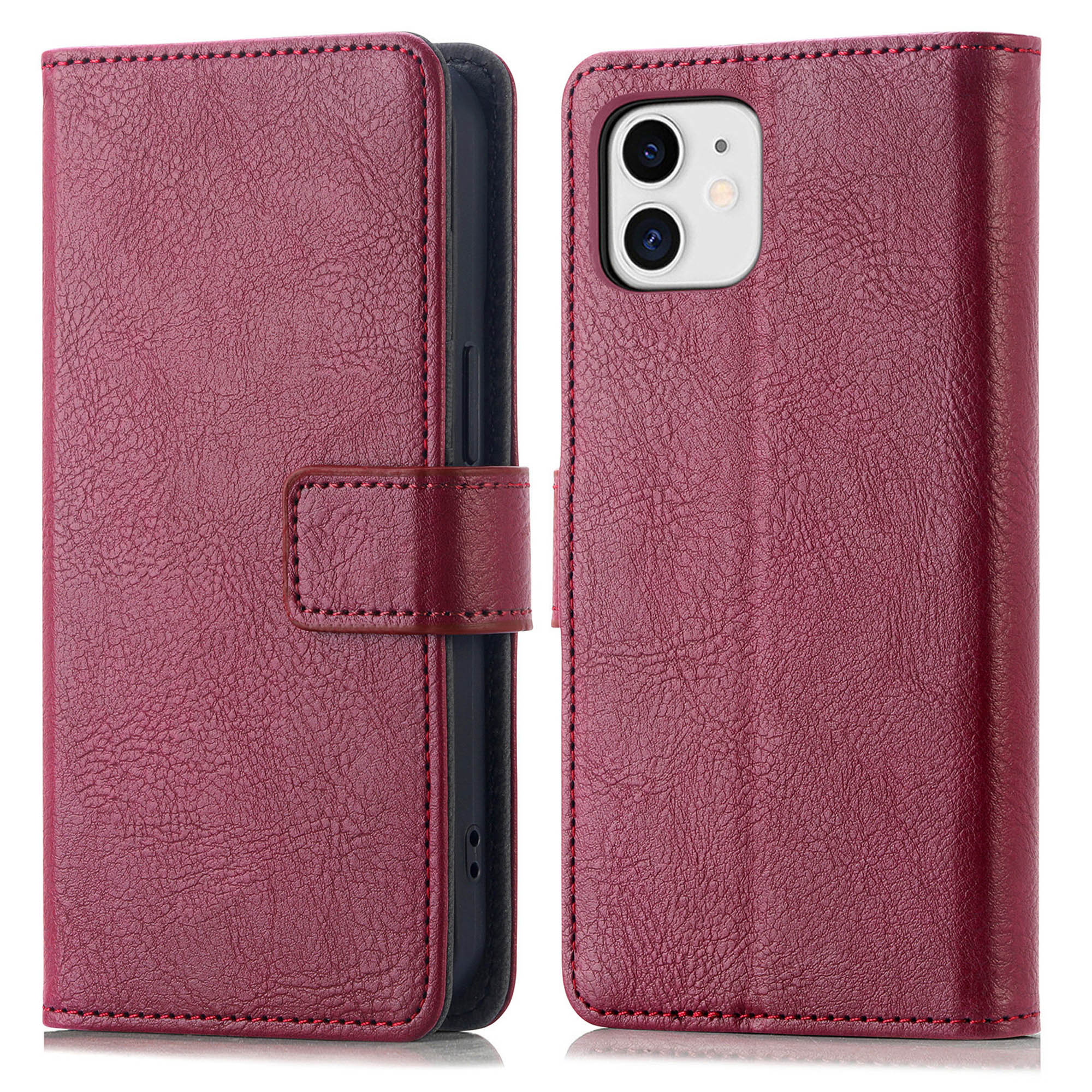 imoshion Luxuriöse Klapphülle für das Apple iPhone 11 - Bordeaux