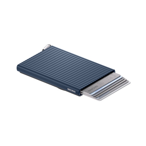 Secrid Cardprotector MagSafe Fluted - Kartenhalter - Navy