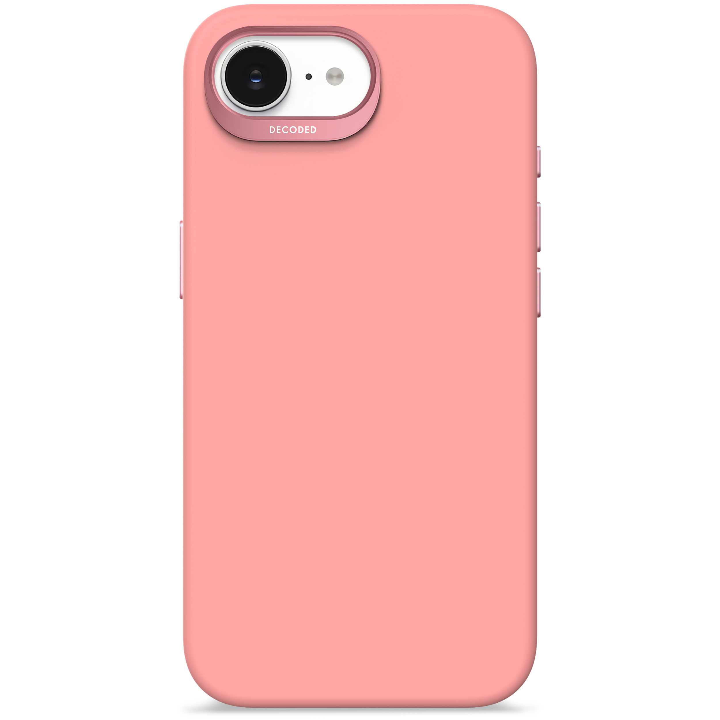 Decoded Silikon-Case MagSafe für das Apple iPhone 17e - Bubblegum Pink
