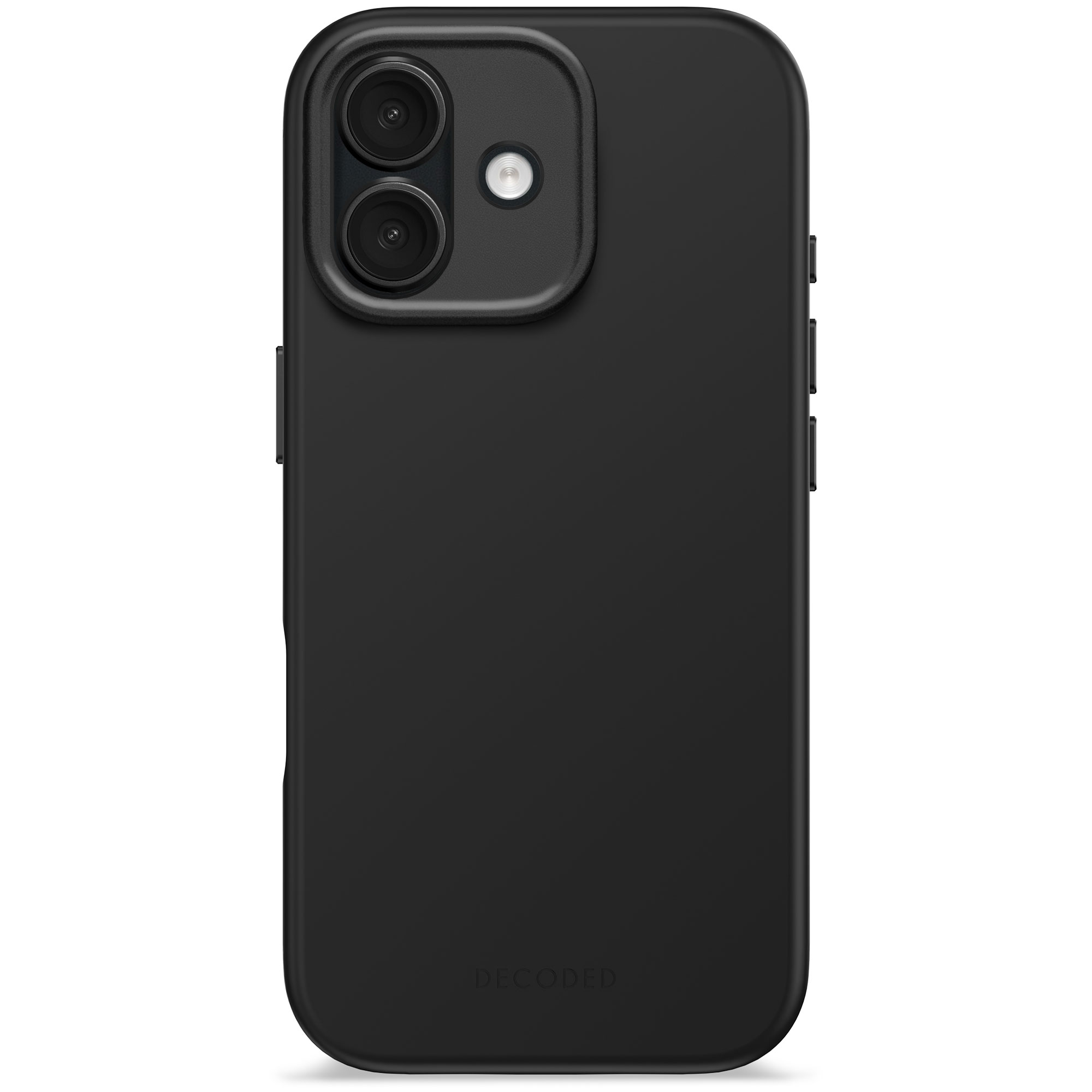 Decoded Silikon-Case MagSafe für das Apple iPhone 17 - Phantom Black