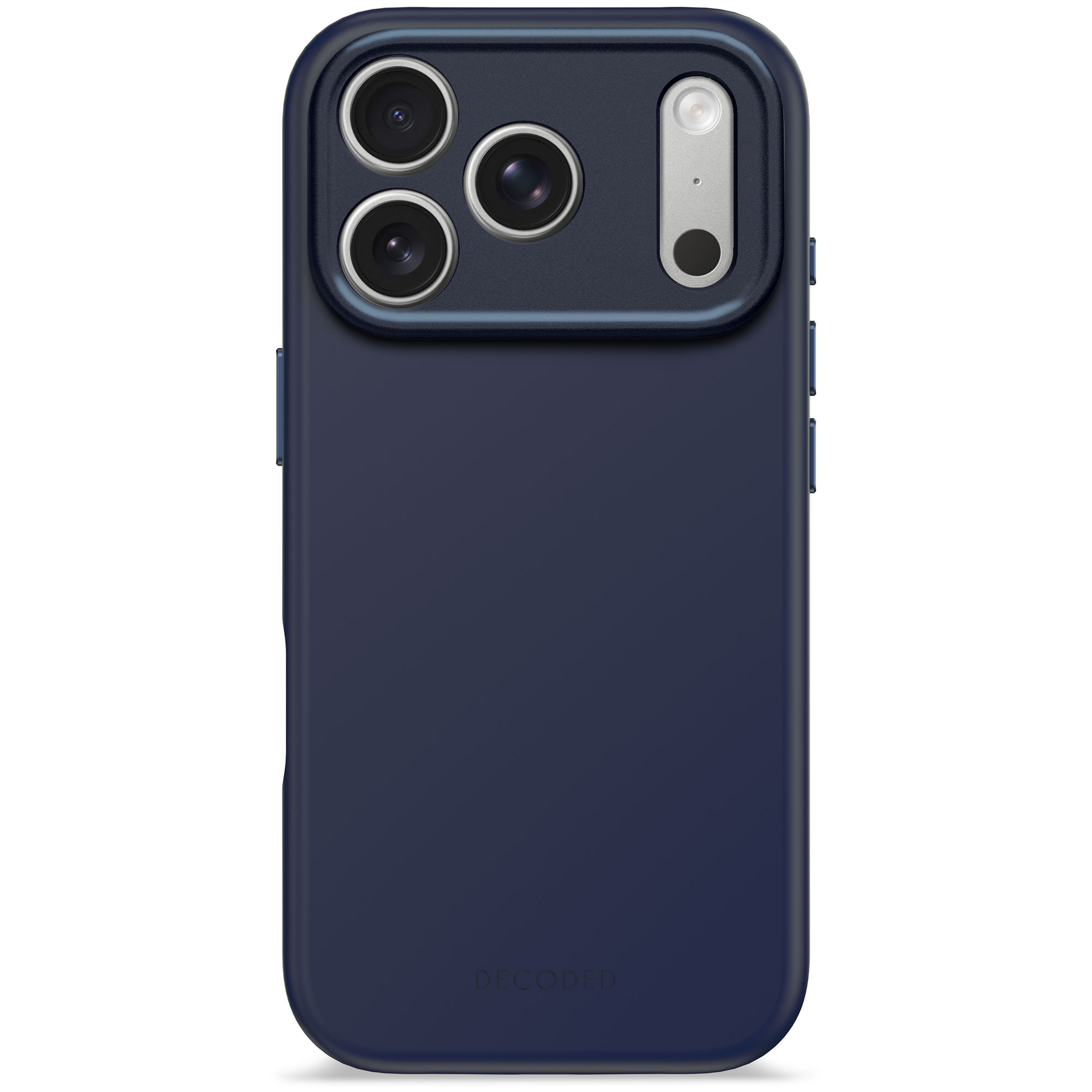 Decoded Silikon-Case MagSafe für das Apple iPhone 17 Pro - True Navy