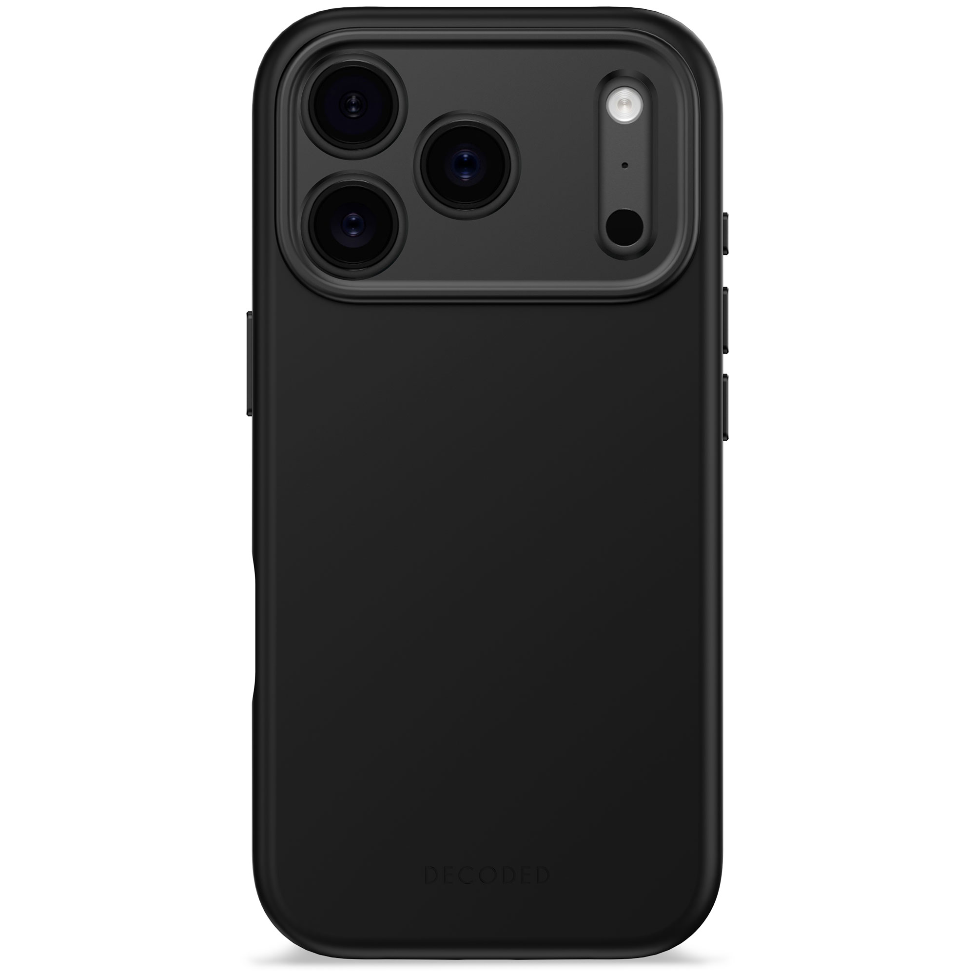 Decoded Silikon-Case MagSafe für das Apple iPhone 17 Pro Max - Phantom Black
