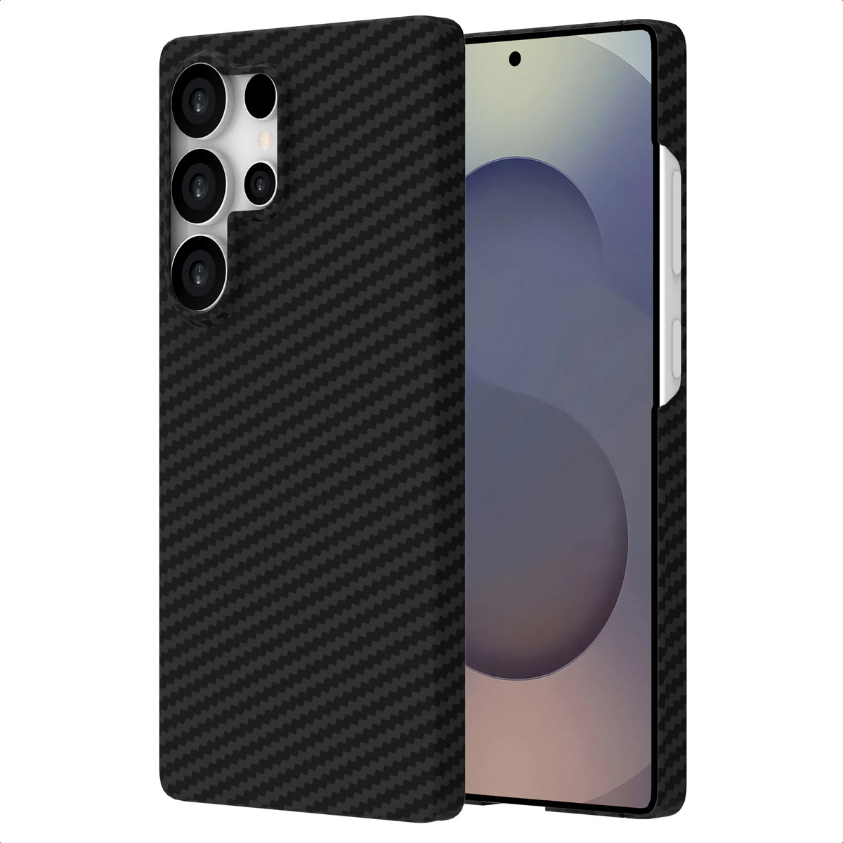 Accezz MagSafe Kevlar® Hülle für das Samsung Galaxy S25 Ultra - Schwarz