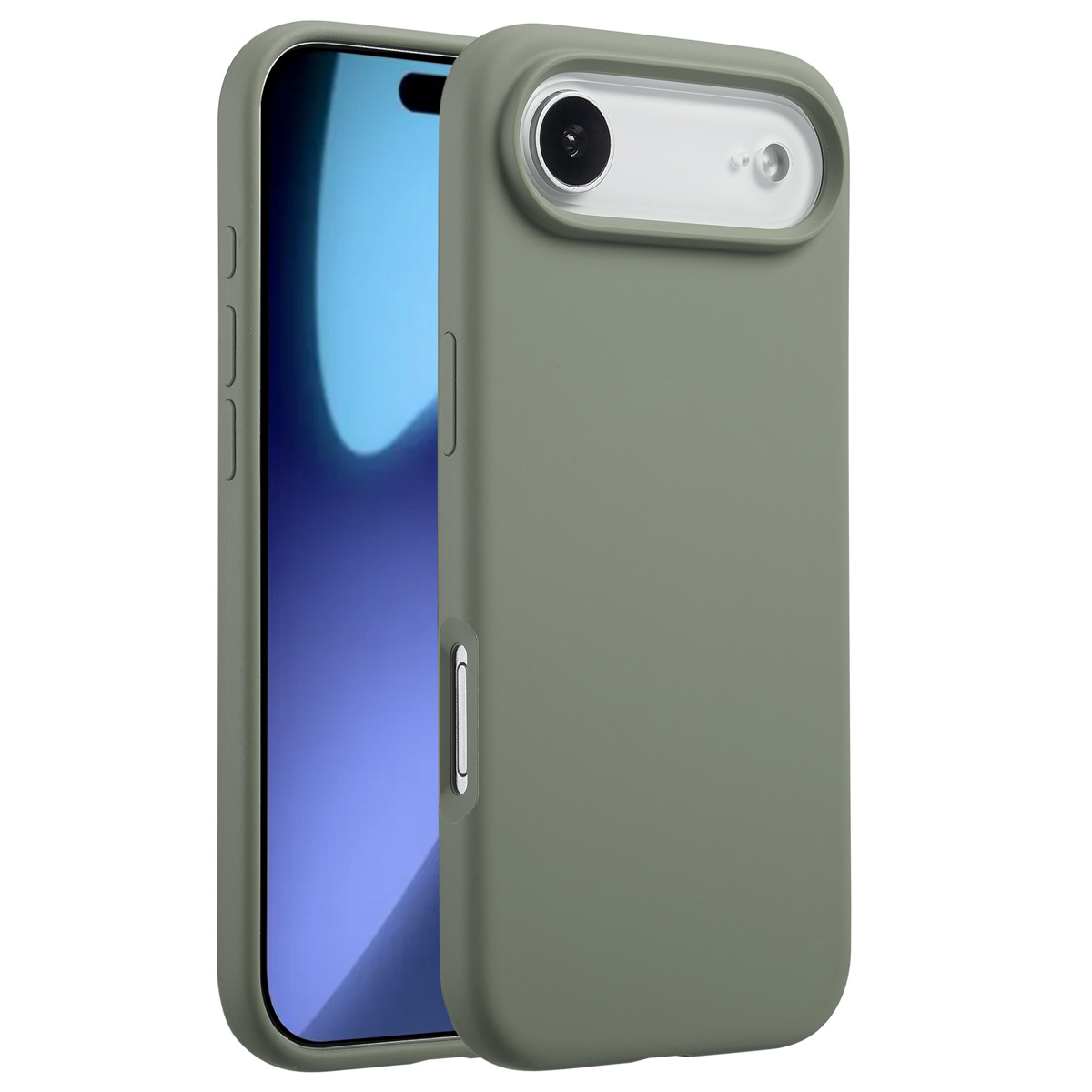 Accezz Liquid Silikoncase mit MagSafe für das Apple iPhone Air - Cooper Green
