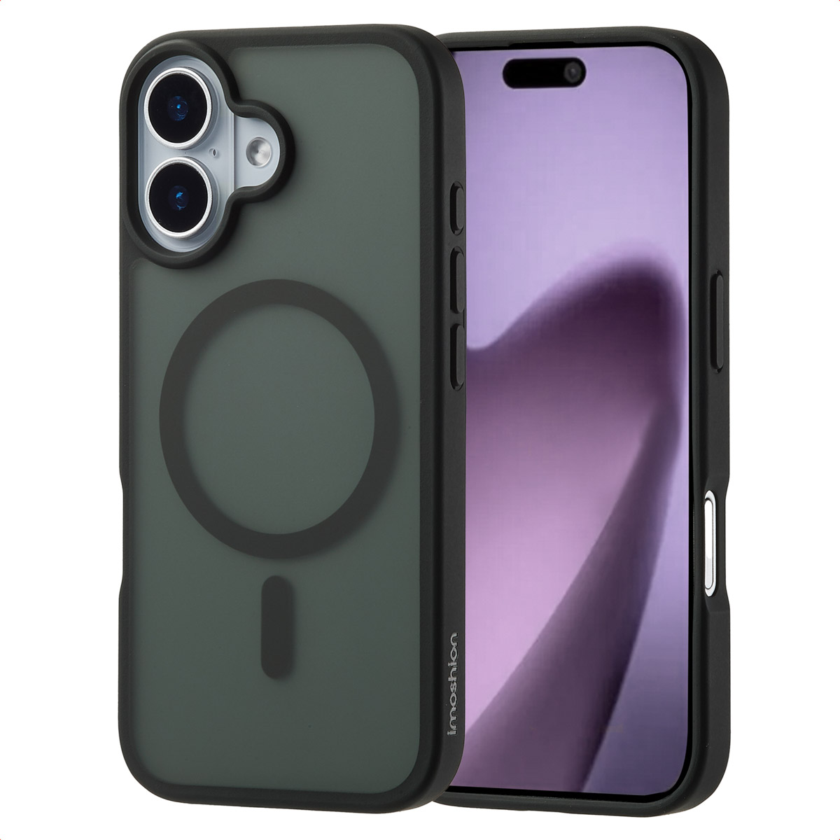 imoshion Color Guard Back Cover mit MagSafe für das Apple iPhone 17 - Schwarz