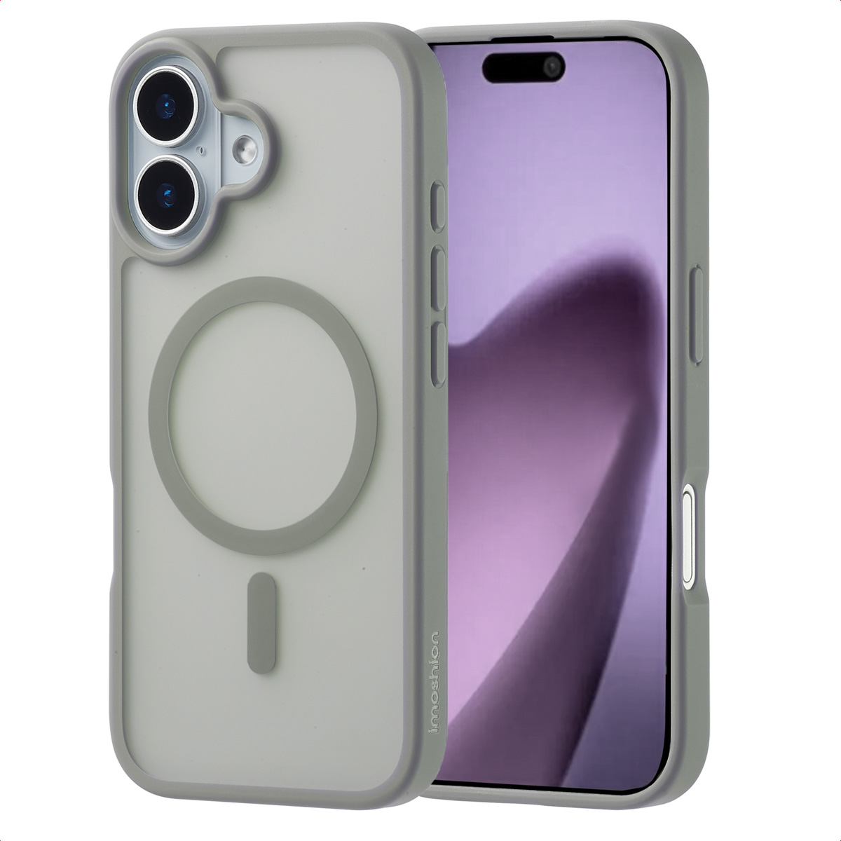 imoshion Color Guard Back Cover mit MagSafe für das Apple iPhone 17 - Grau
