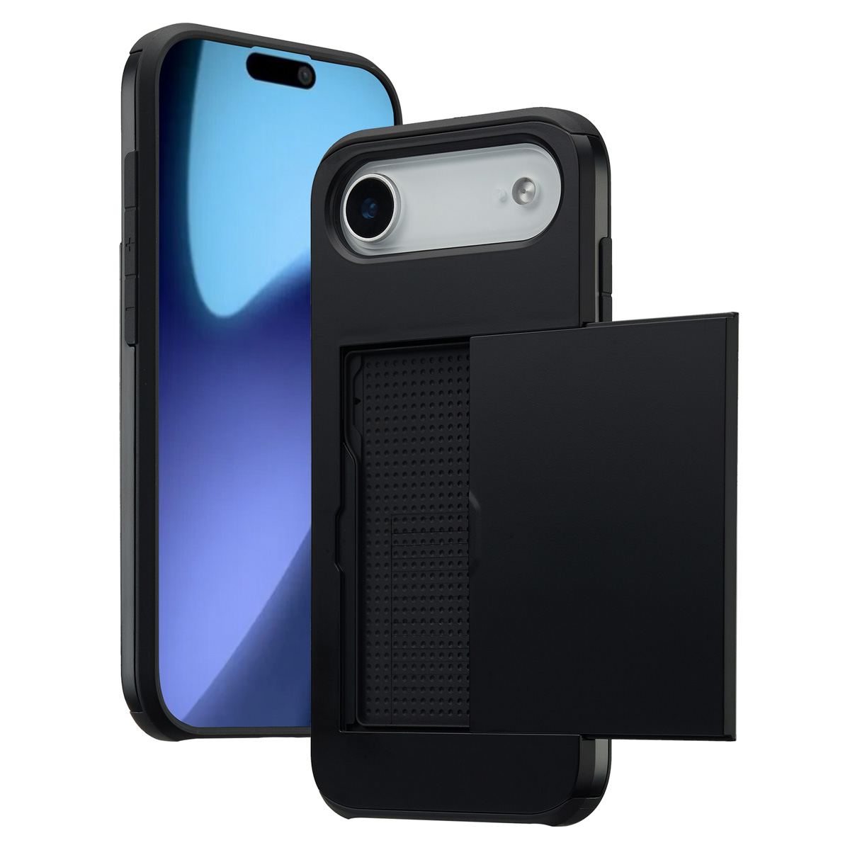 imoshion Backcover mit Kartenfach für das Apple iPhone Air - Schwarz