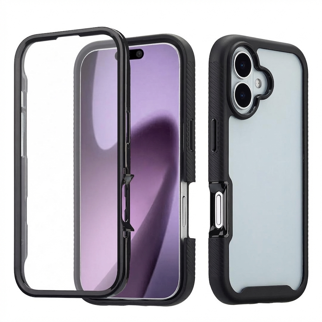 imoshion 360° Full Protective Case für das Apple iPhone 17 - Schwarz