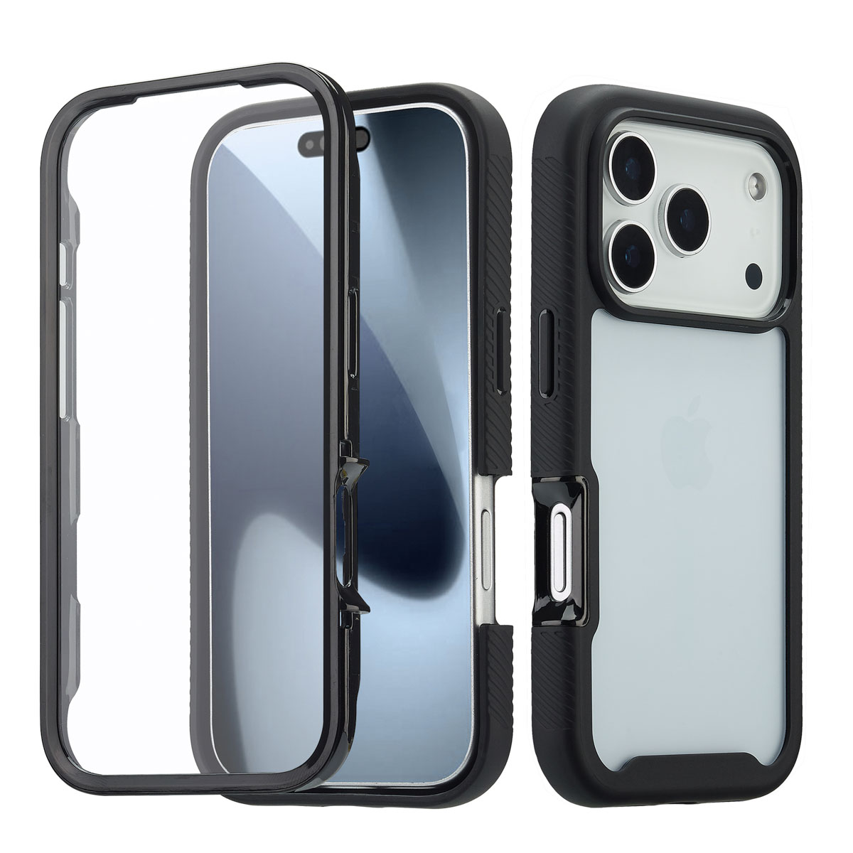 imoshion 360° Full Protective Case für das Apple iPhone 17 Pro - Schwarz