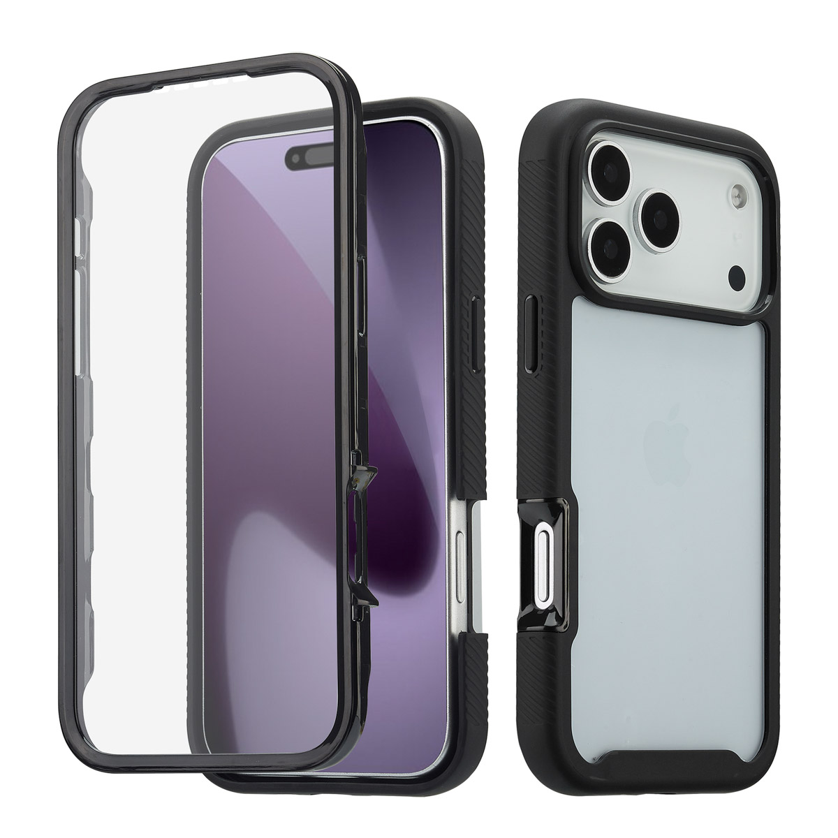 imoshion 360° Full Protective Case für das Apple iPhone 17 Pro Max - Schwarz
