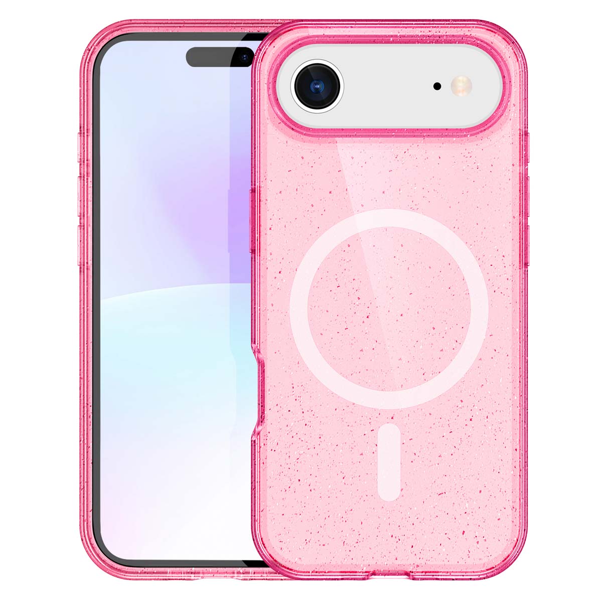 imoshion Sparkle Back Cover mit MagSafe für das Apple iPhone Air - Rosa