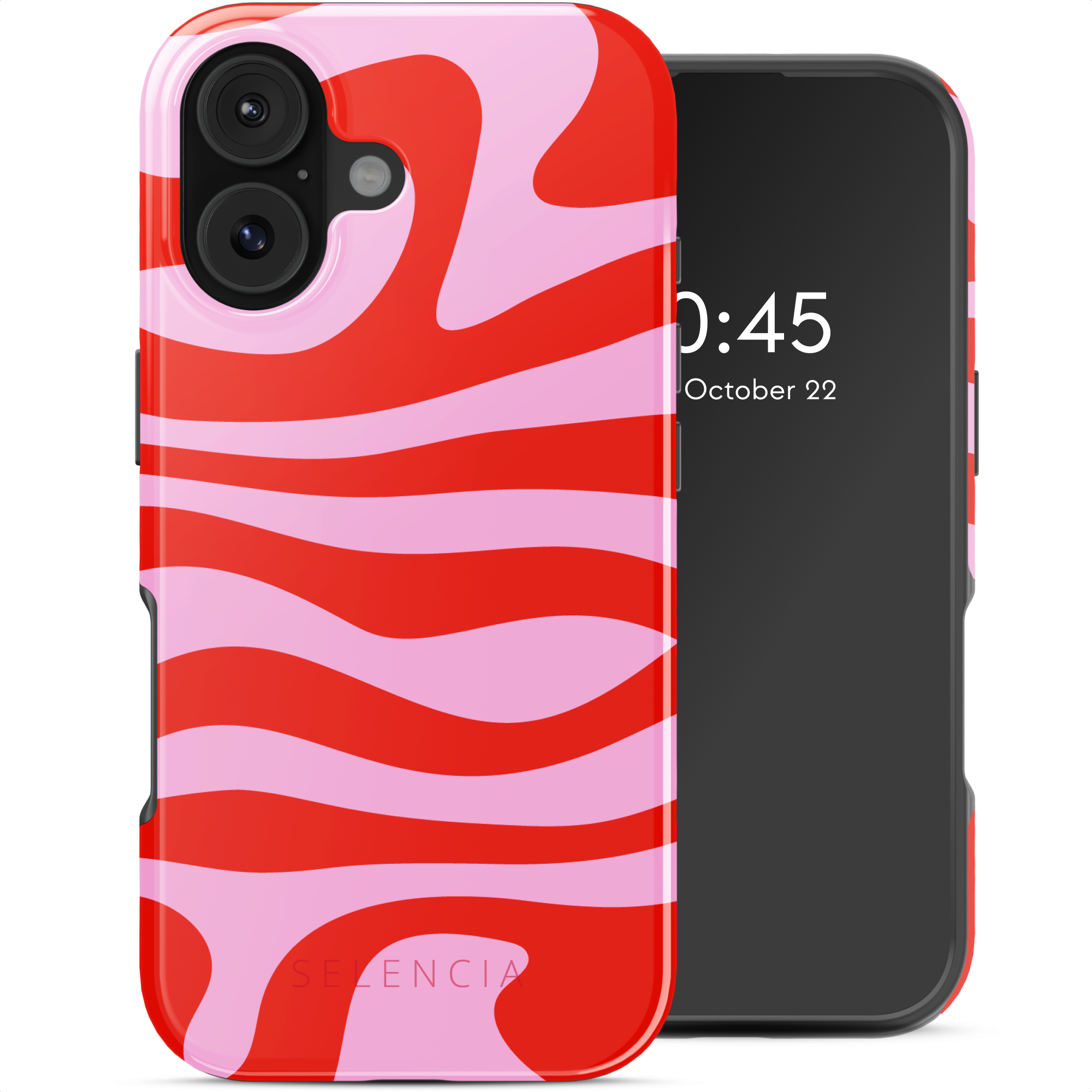 Selencia Vivid Rückabdeckung mit MagSafe für das Apple iPhone 17 - Dream Swirl Pink