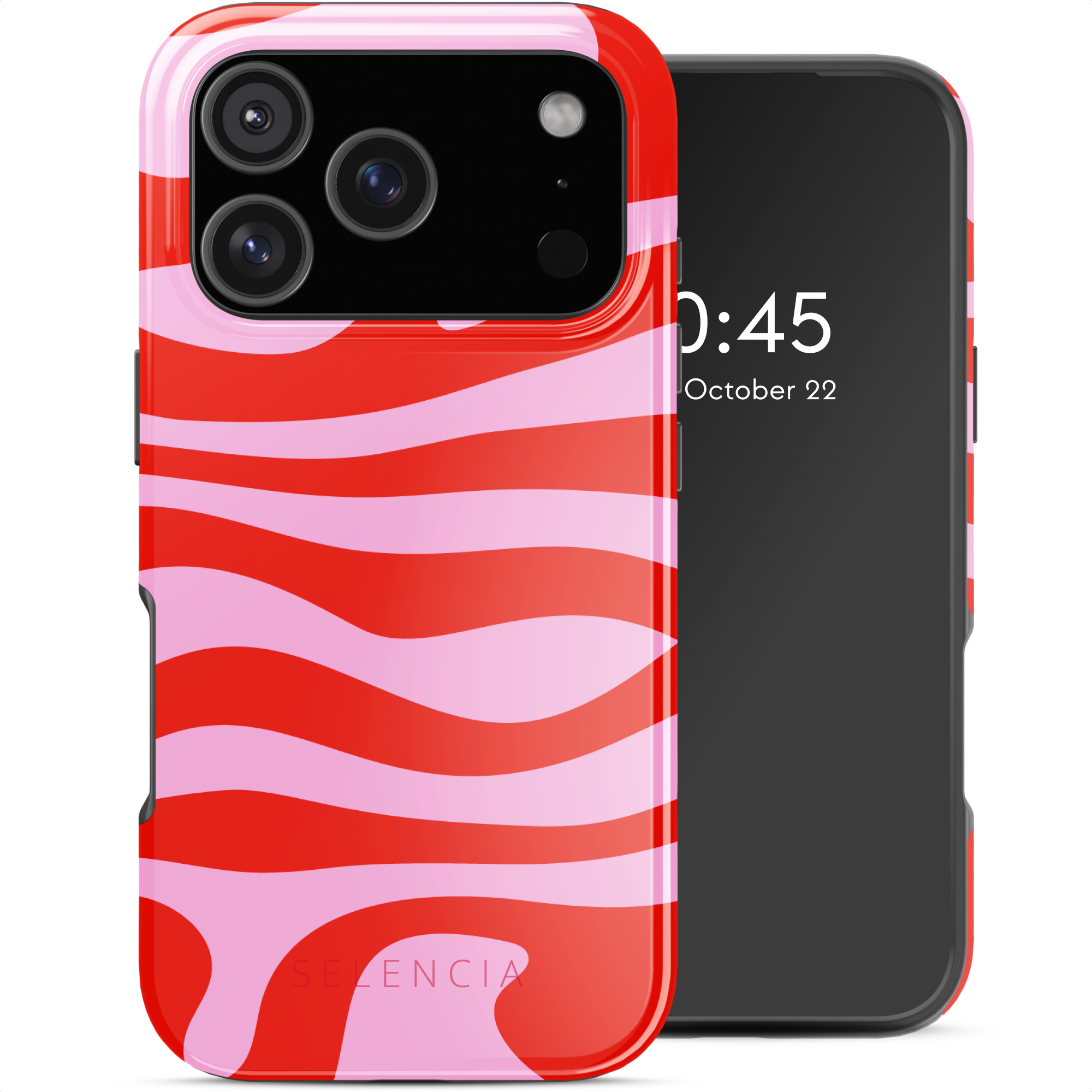 Selencia Vivid Rückabdeckung mit MagSafe für das Apple iPhone 17 Pro - Dream Swirl Pink