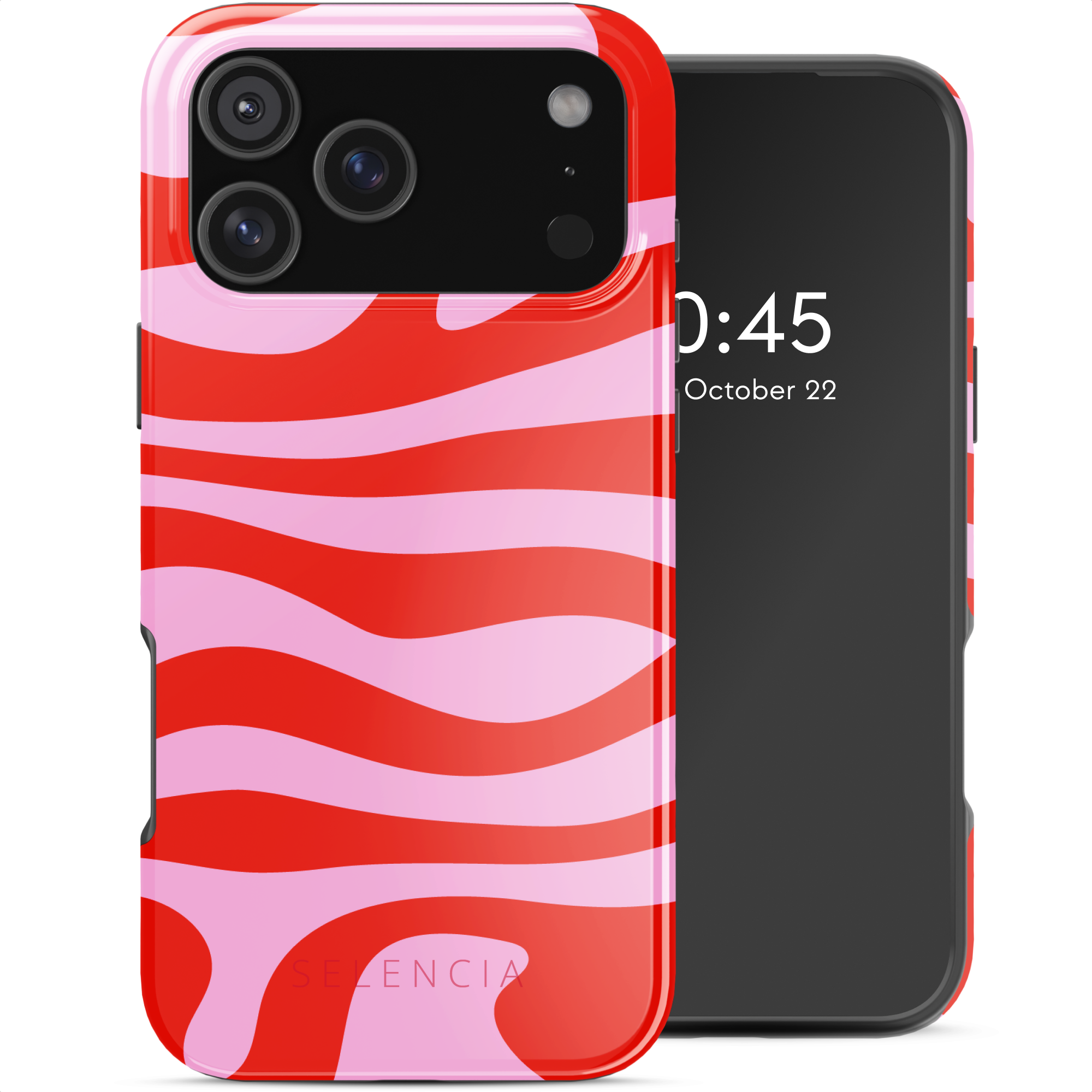 Selencia Vivid Rückabdeckung mit MagSafe für das Apple iPhone 17 Pro Max - Dream Swirl Pink