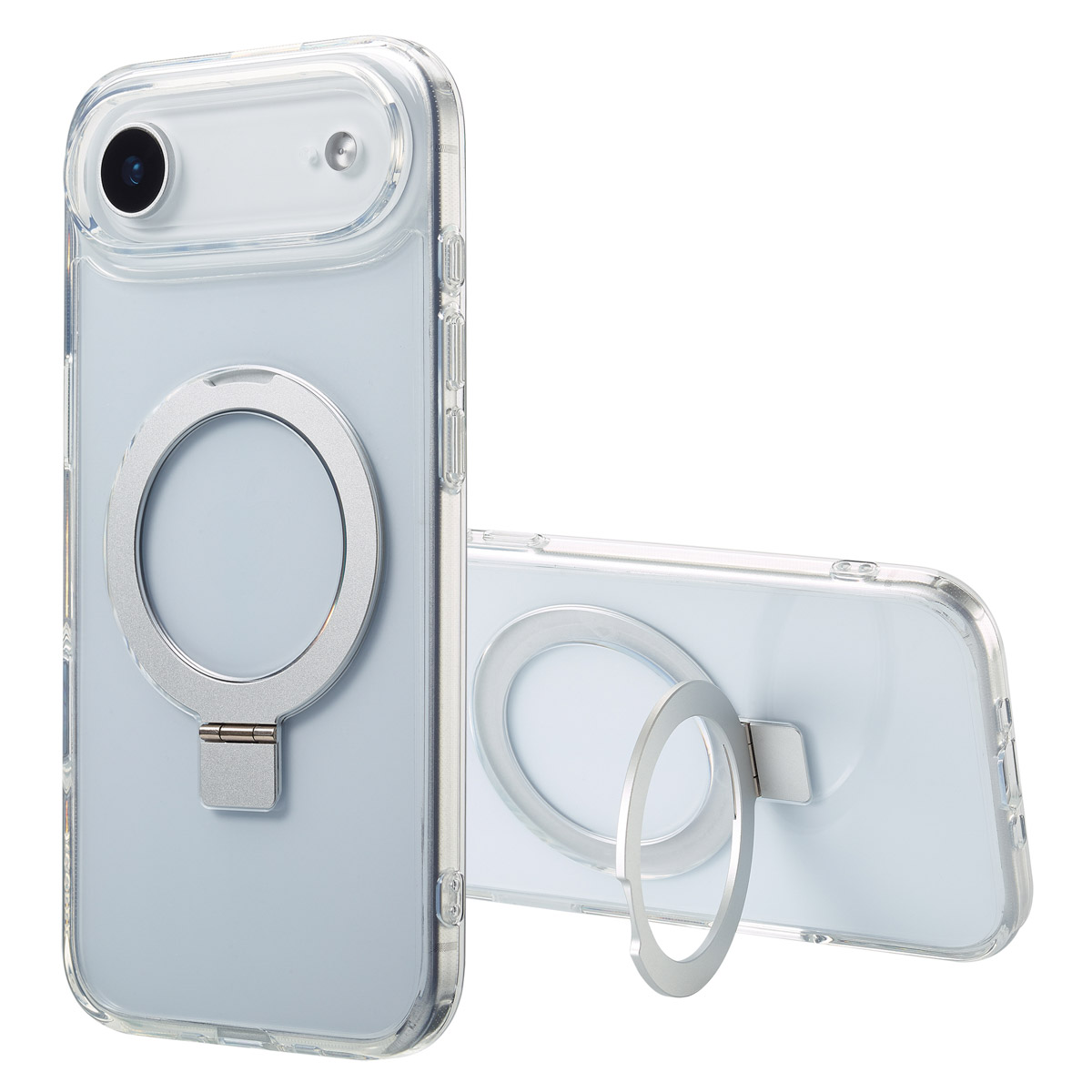 Accezz Ring Stand Backcover mit MagSafe für das Apple iPhone Air - Transparent