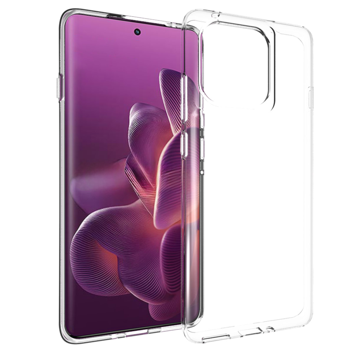 Accezz Clear TPU Backcover für das Motorola Edge 60 Pro - Transparent